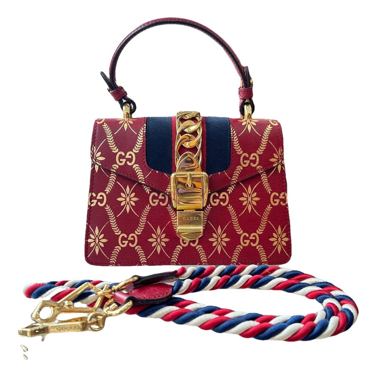 Sylvie Top Handle leather handbag