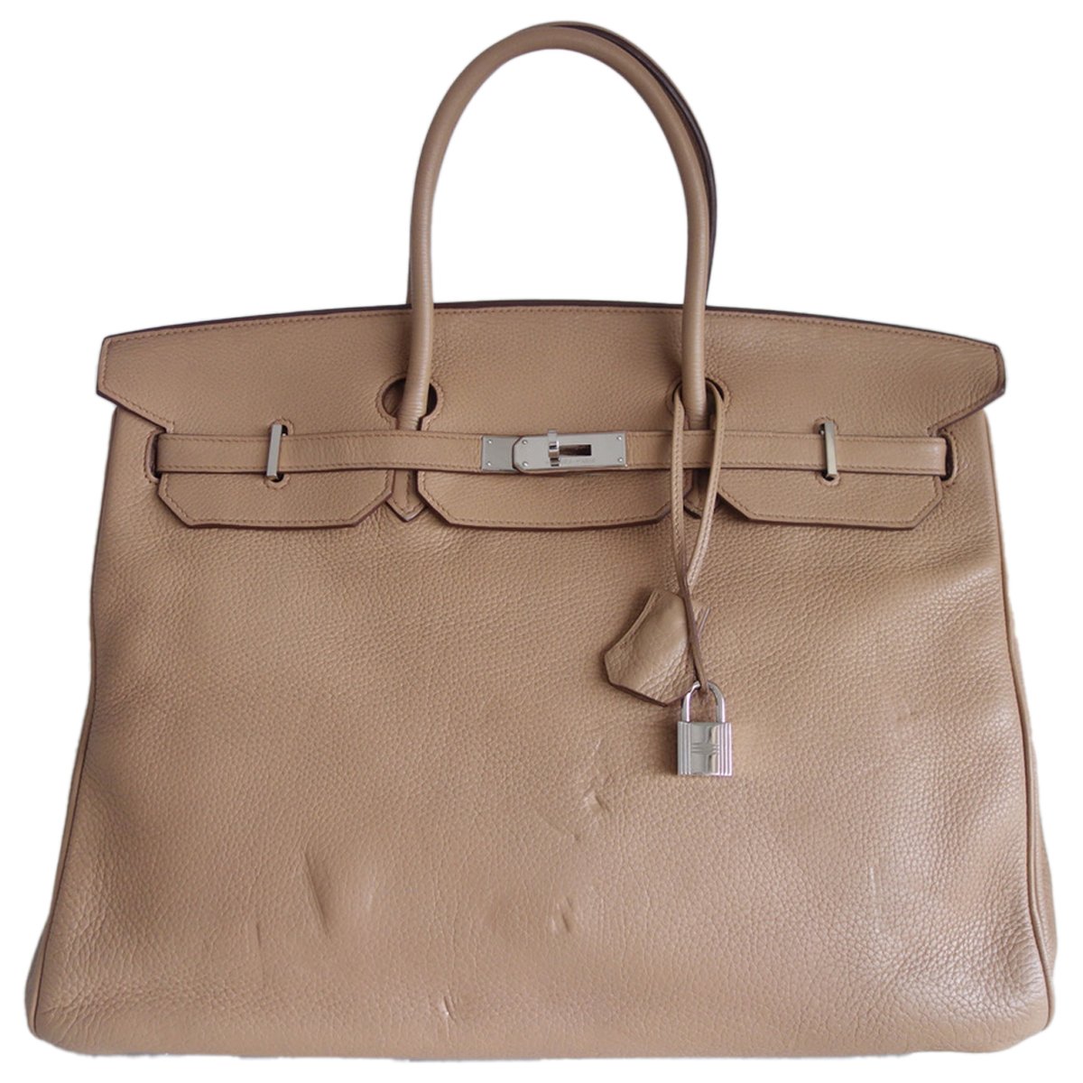 Birkin 40 leather handbag