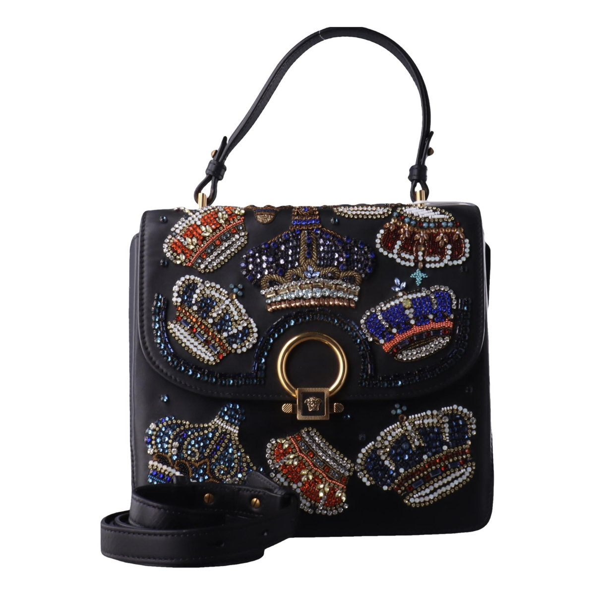 DV ONE leather crossbody bag