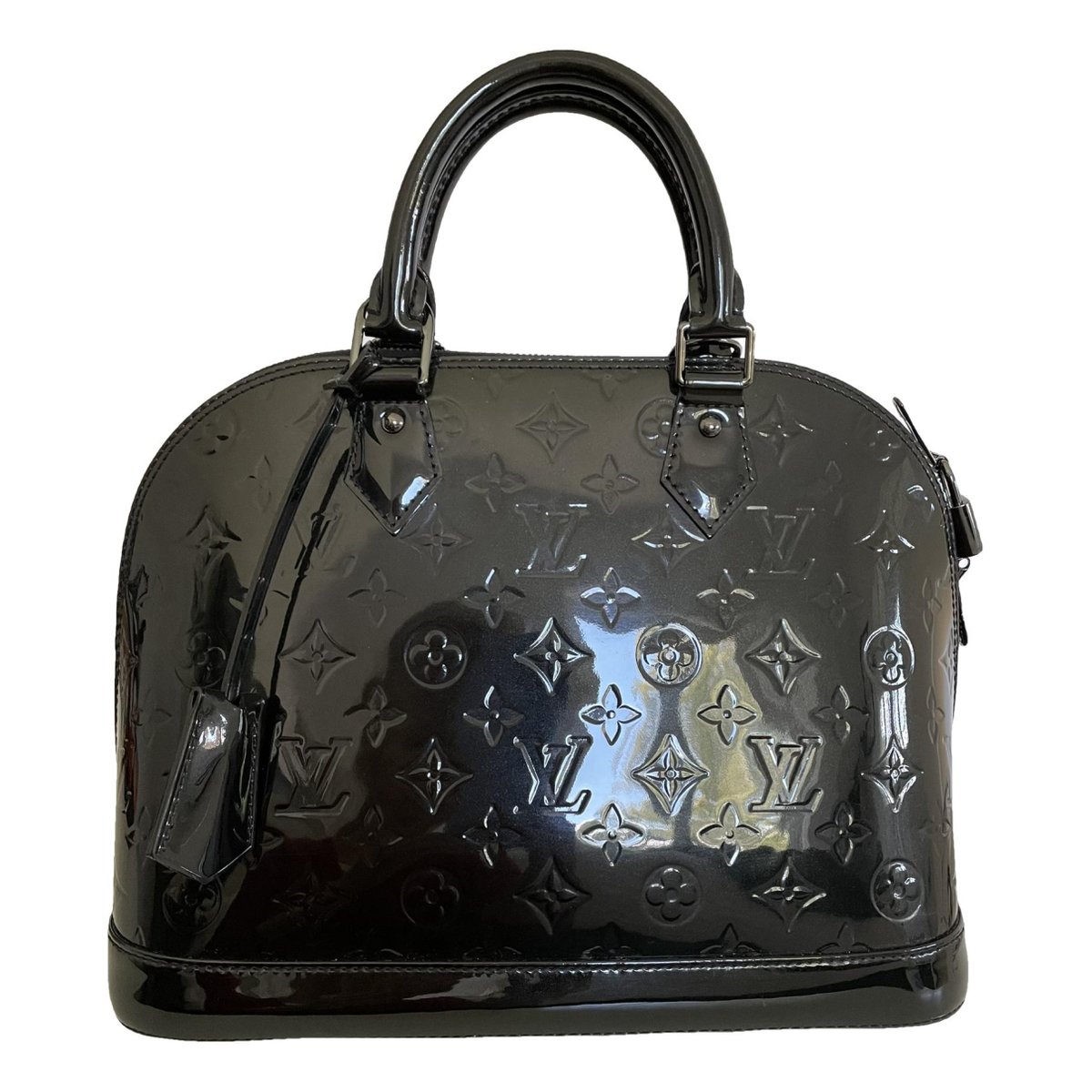 Alma patent leather handbag