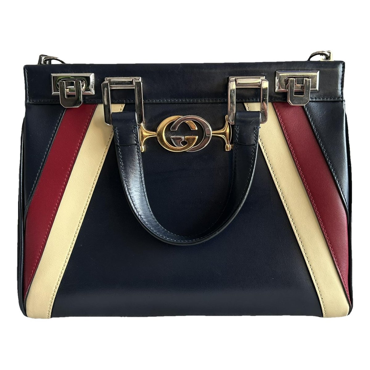 Zumi leather handbag