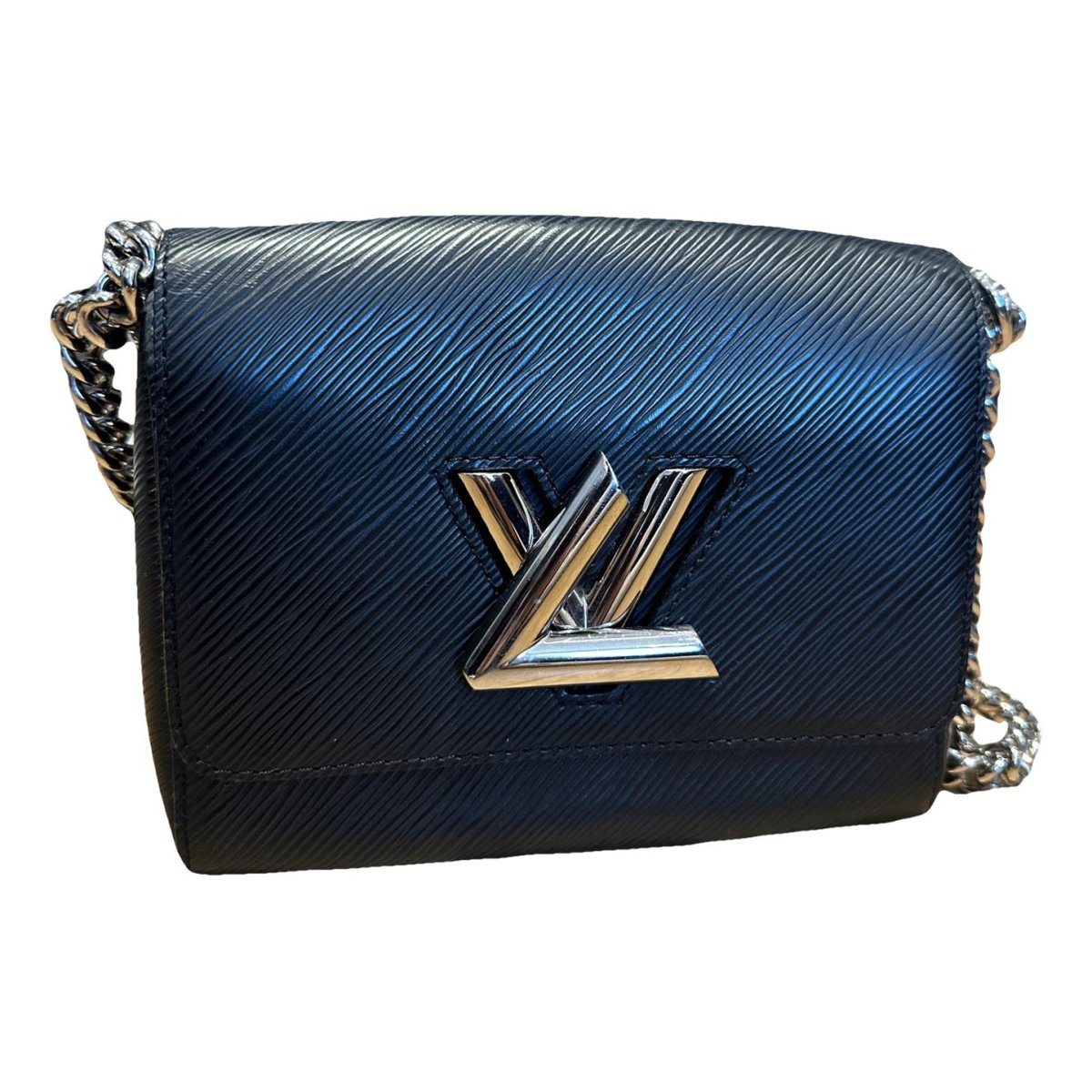 Twist leather crossbody bag