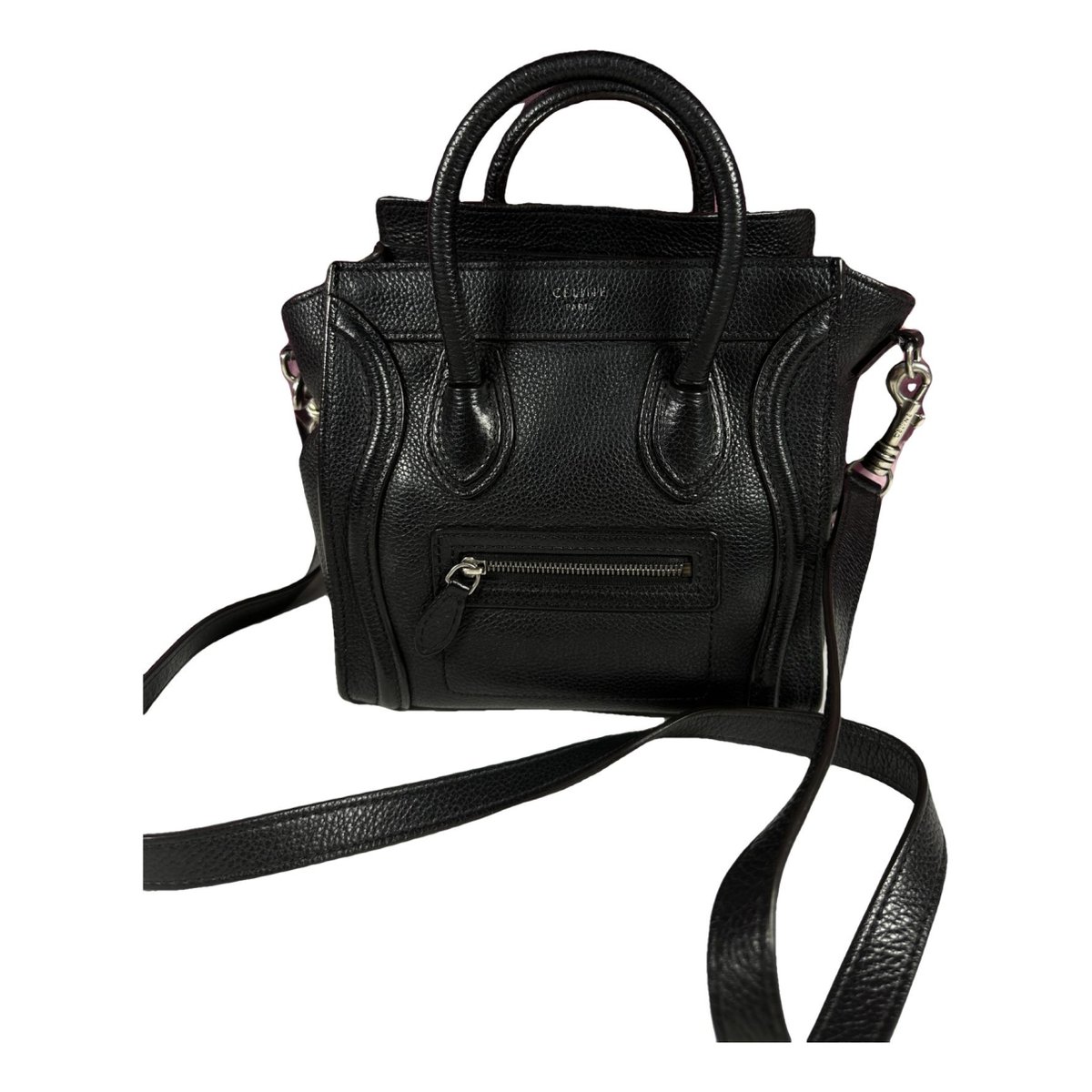Nano Luggage leather handbag