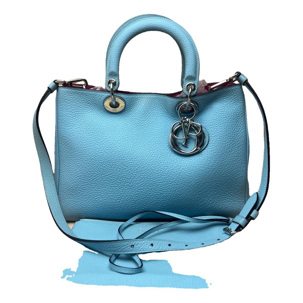 Diorissimo leather handbag