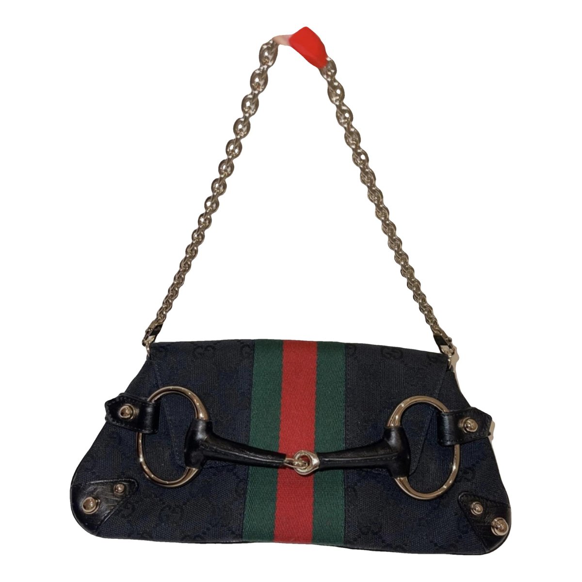 Horsebit Chain leather handbag