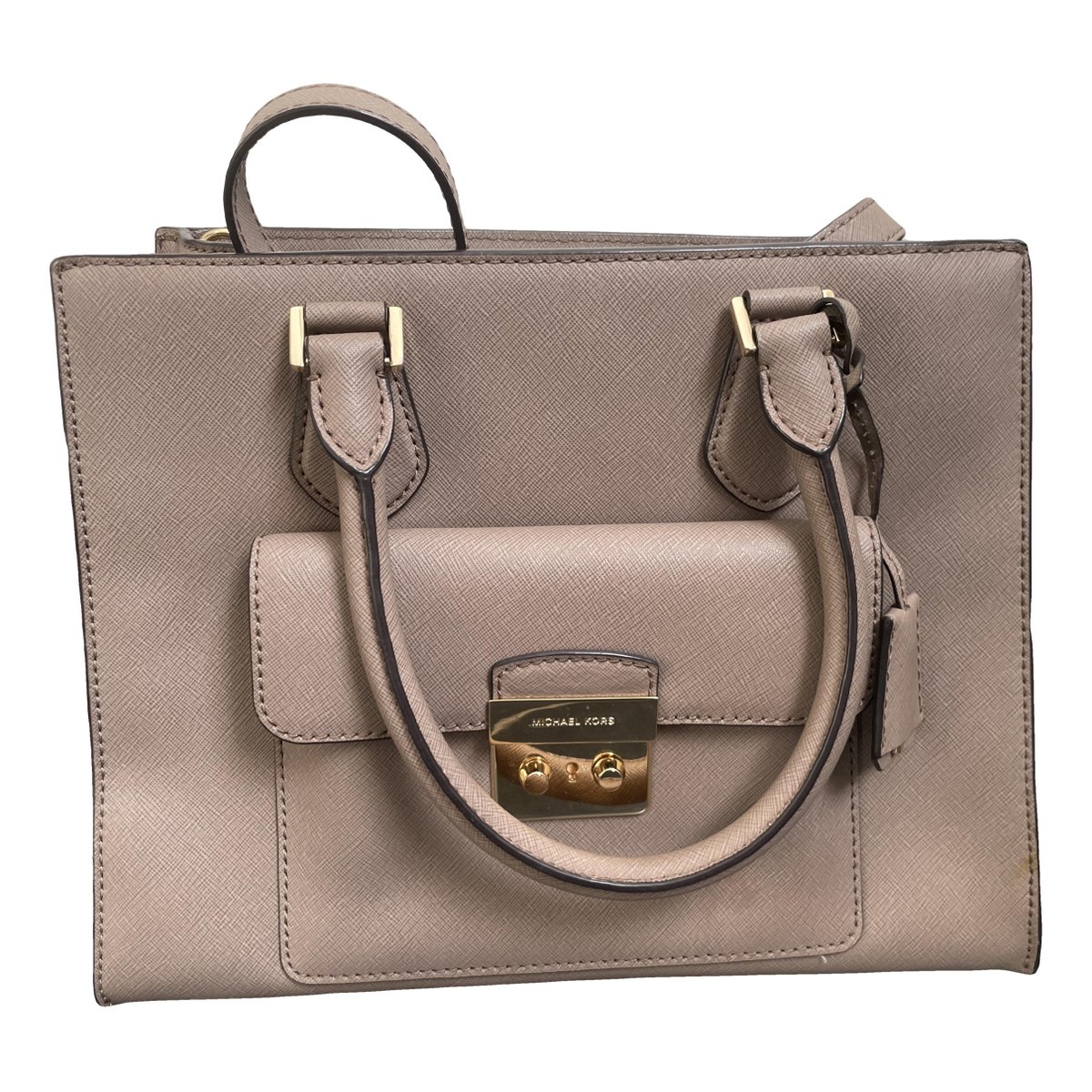 Bridgette leather satchel