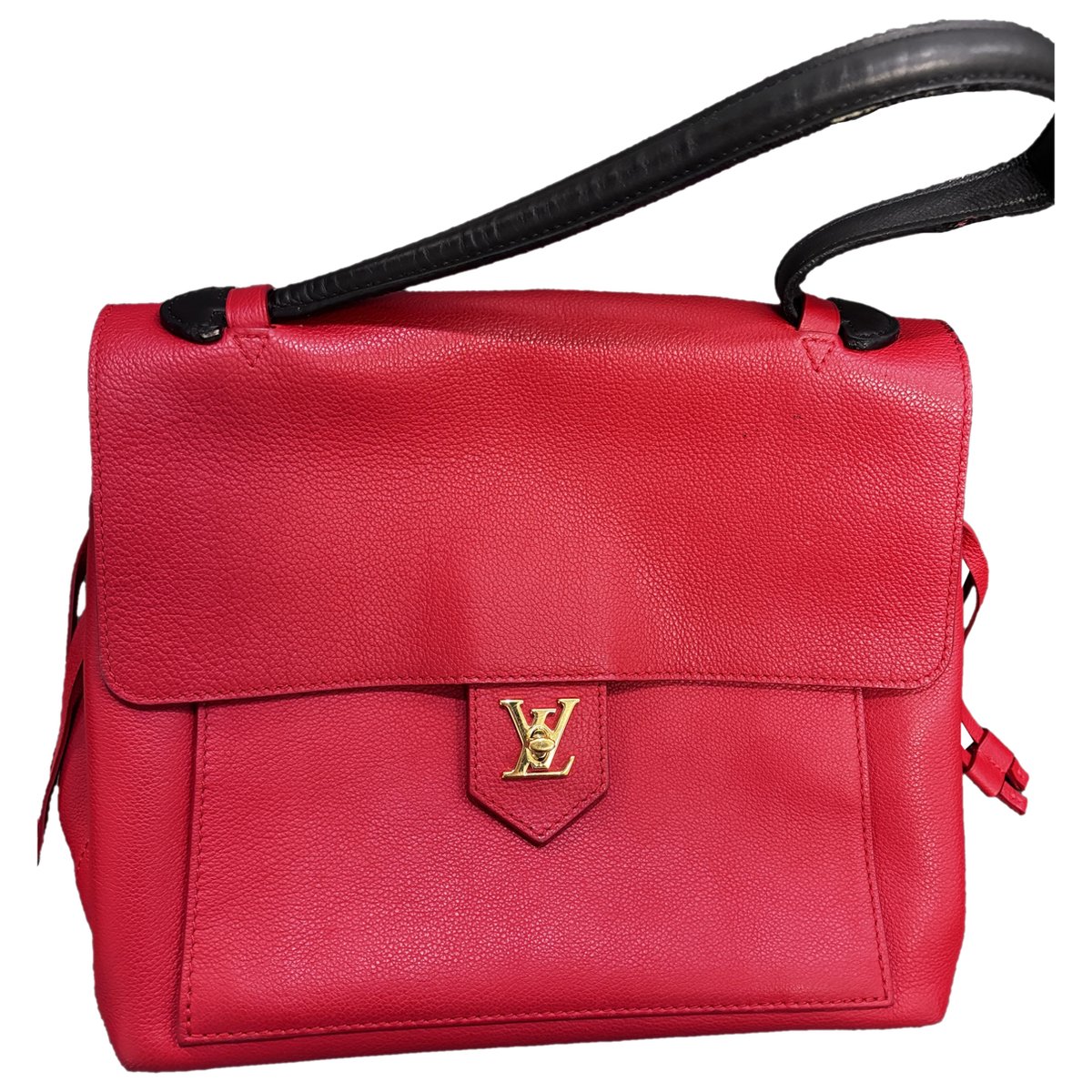 Lockme leather handbag