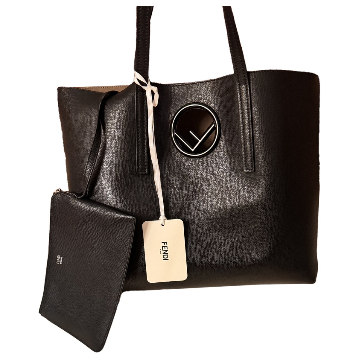 First leather tote