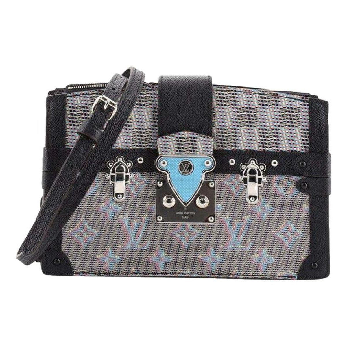 Pochette Trunk leather handbag