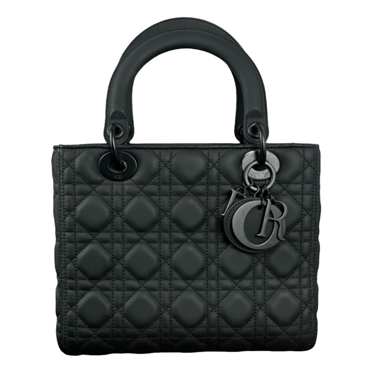 Lady Dior leather handbag