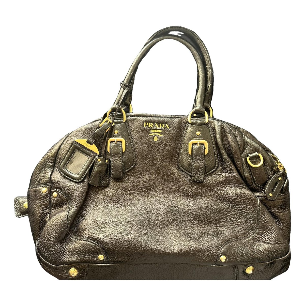 Bowling leather satchel