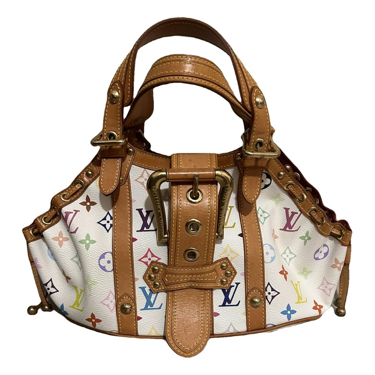 Theda leather handbag