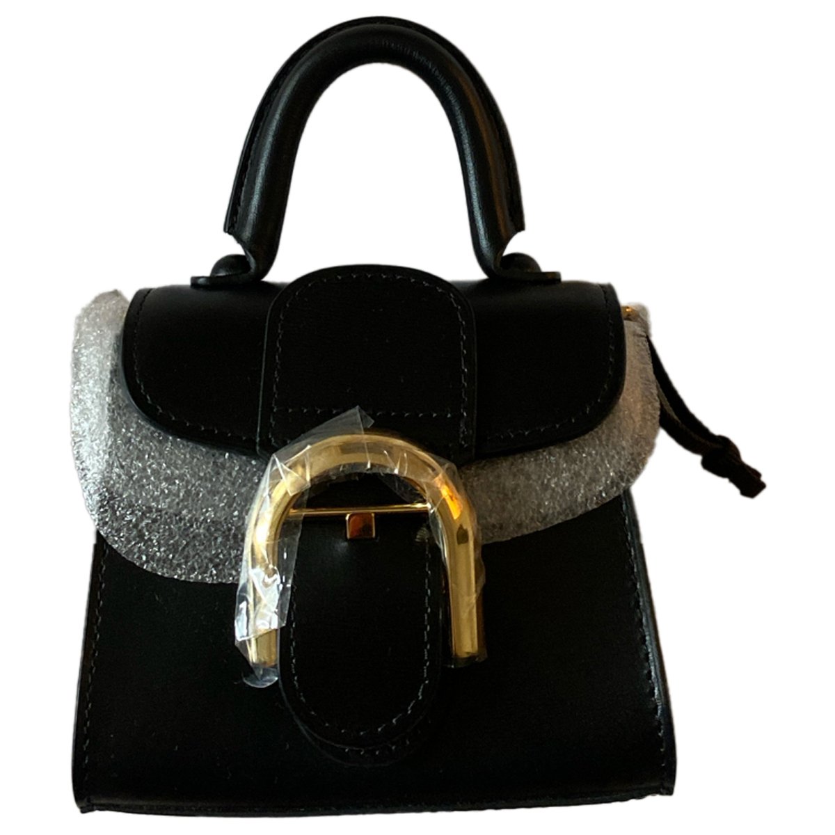 Brillant leather mini bag