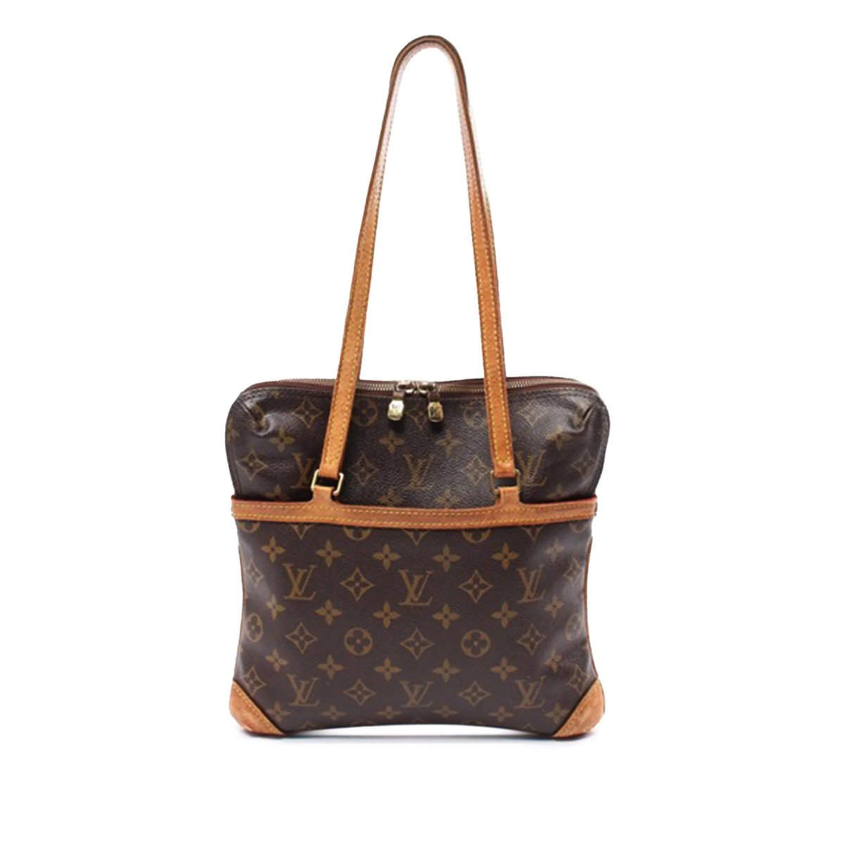 Coussin leather handbag