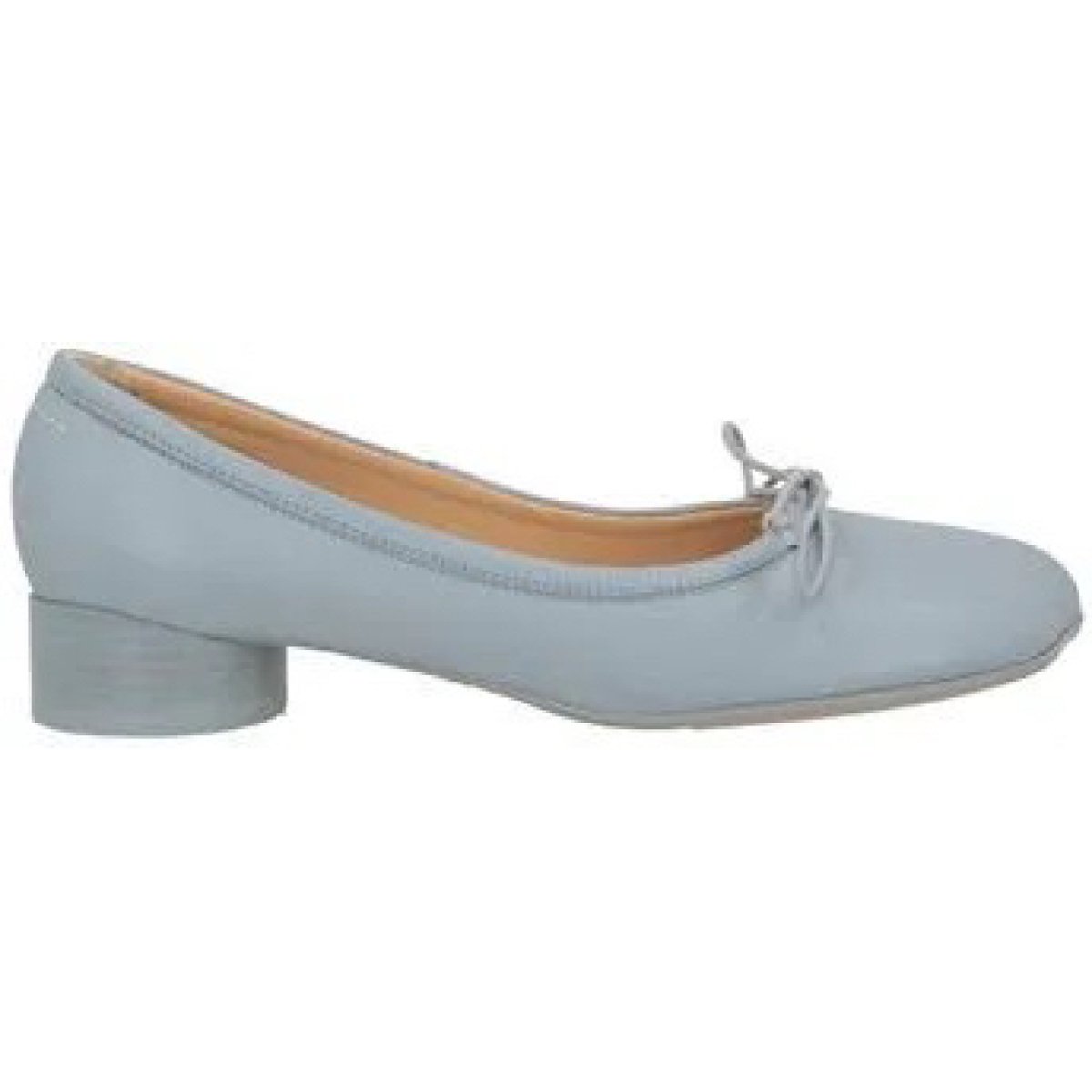 Tabi leather ballet flats