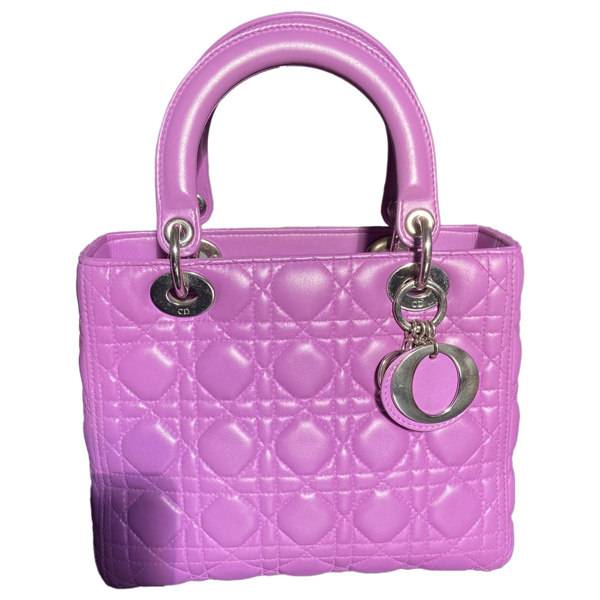 Lady Dior leather handbag