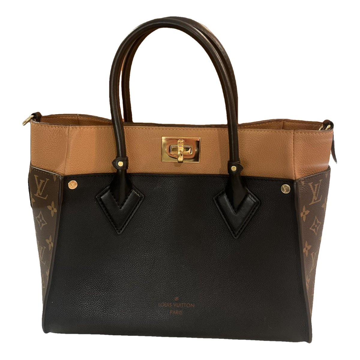 On My Side leather handbag