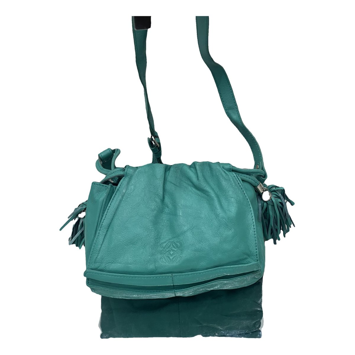Flamenco leather handbag