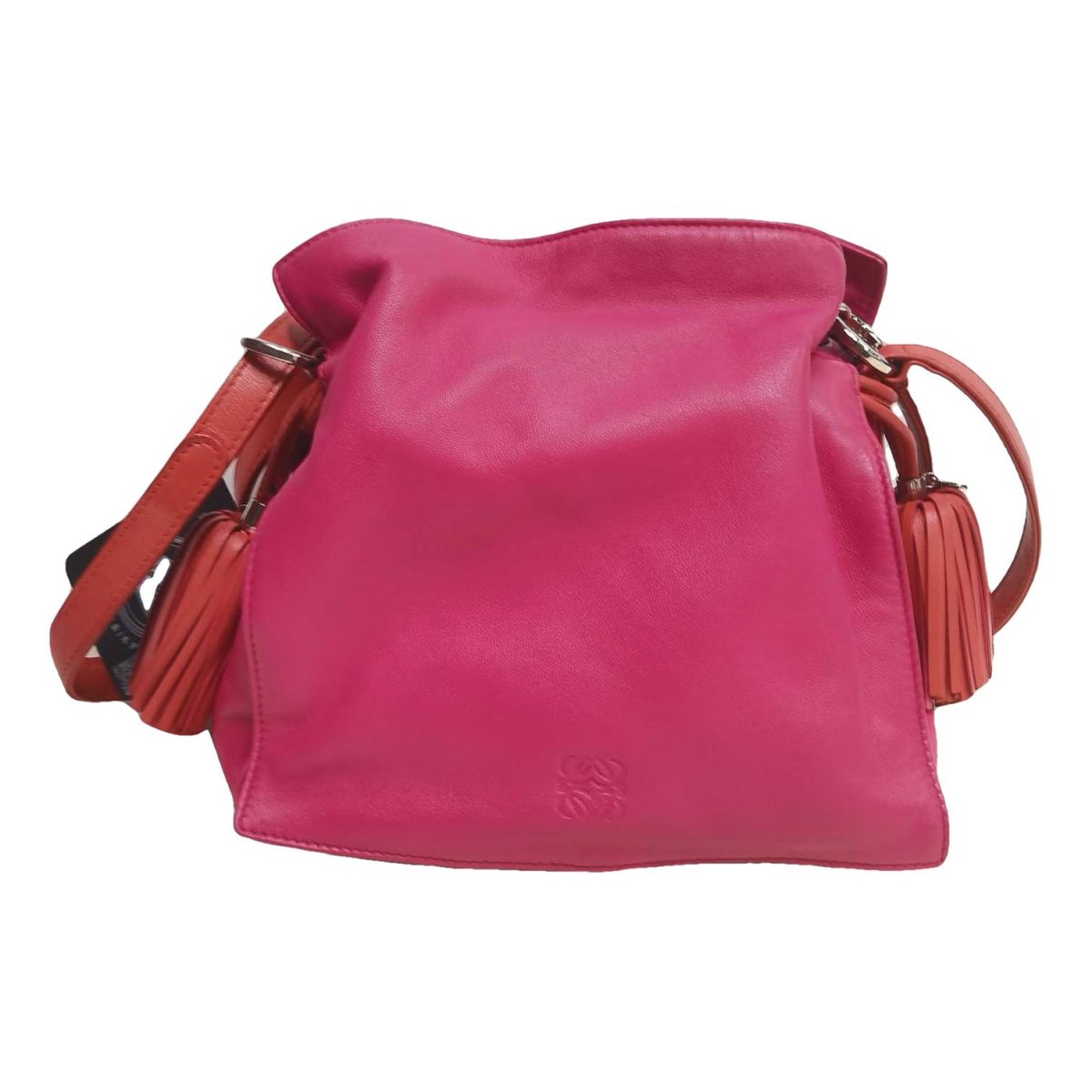 Flamenco leather handbag