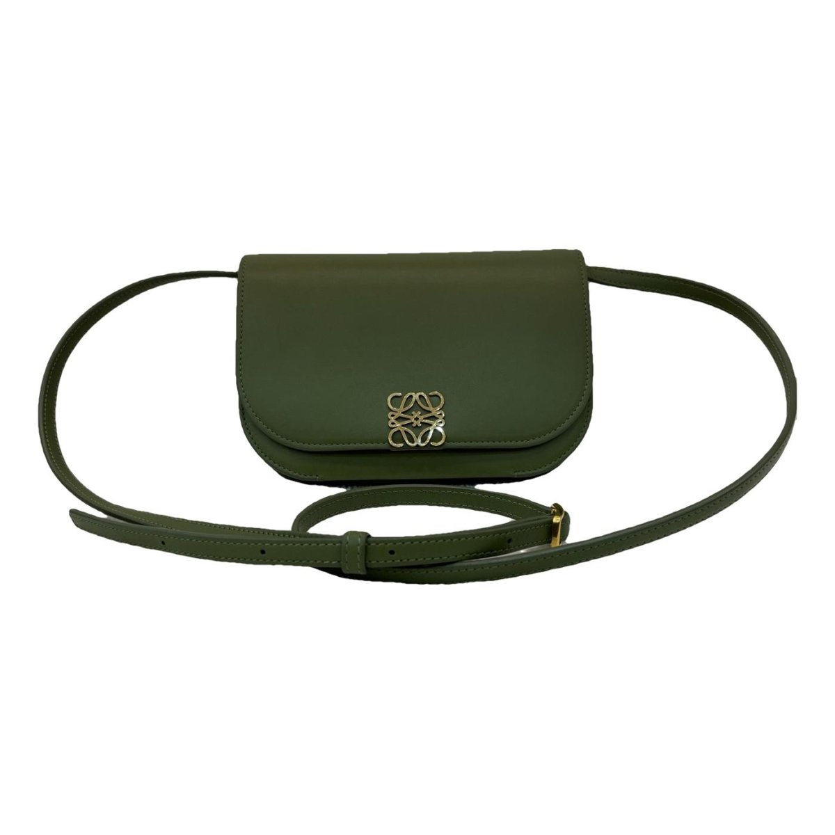 Goya leather crossbody bag