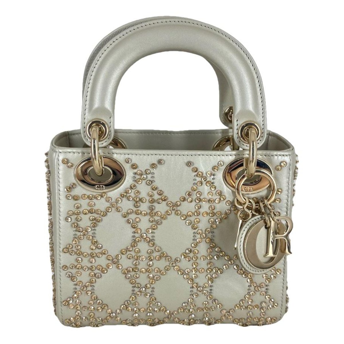 Lady Dior leather handbag