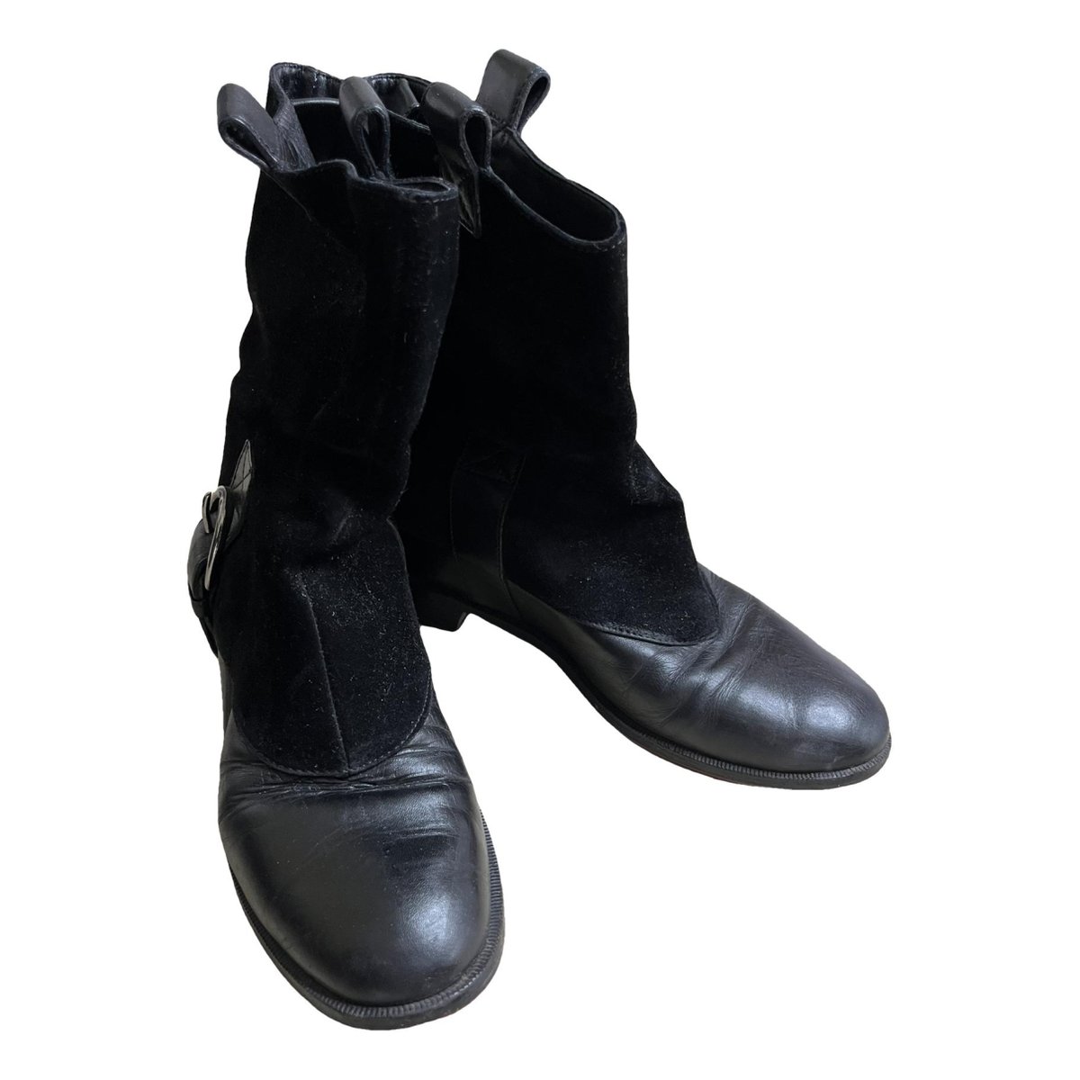 Cate leather western boots