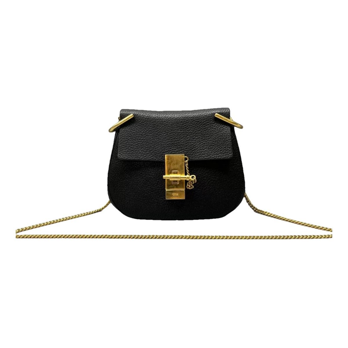 Drew leather crossbody bag