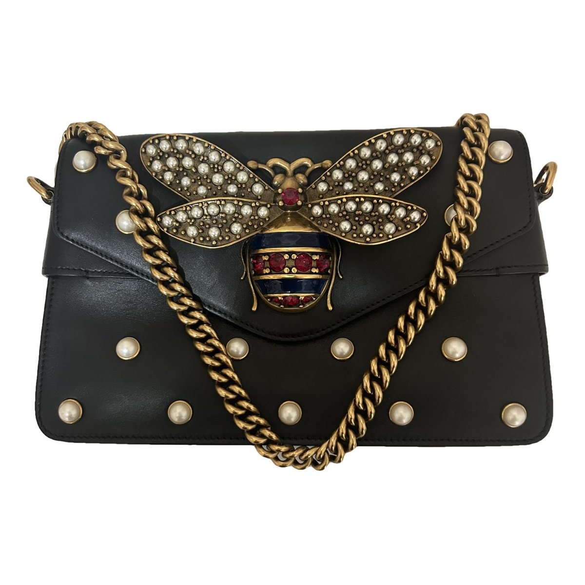Broadway leather handbag