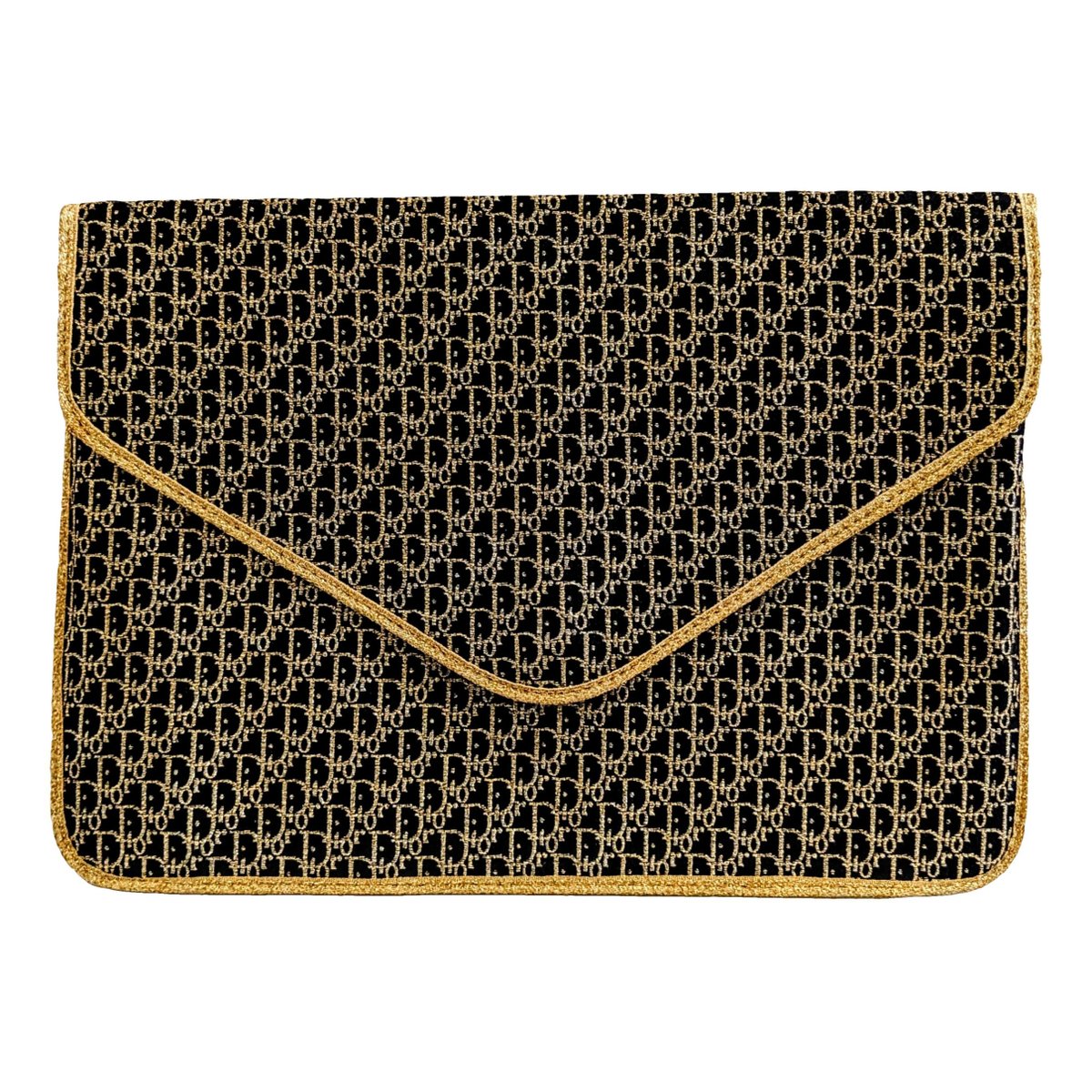 Diorissimo cloth clutch bag