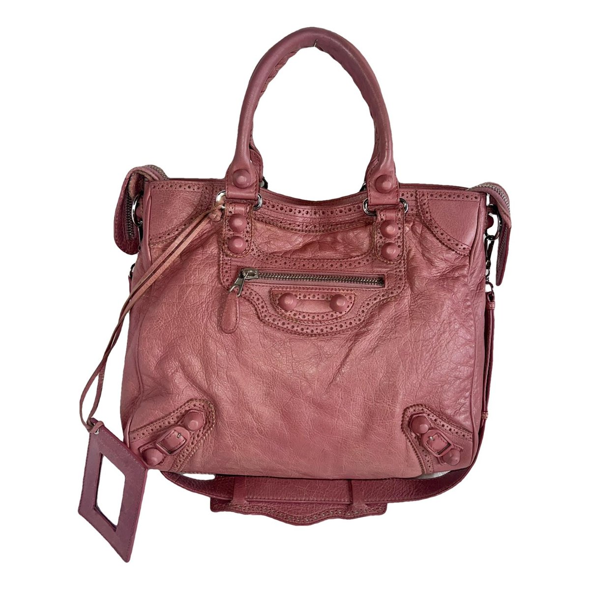 Vélo leather handbag