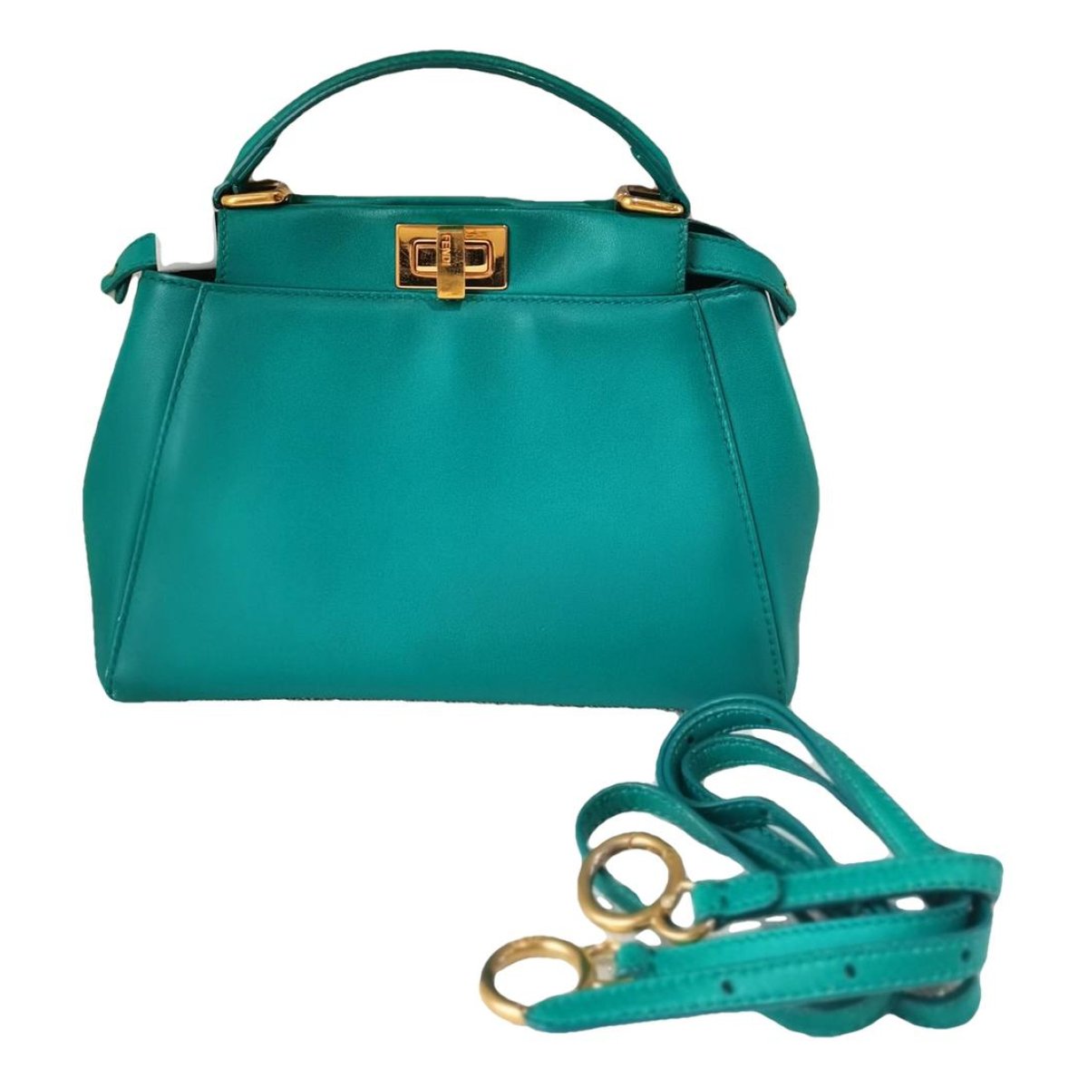 Peekaboo IseeU leather crossbody bag