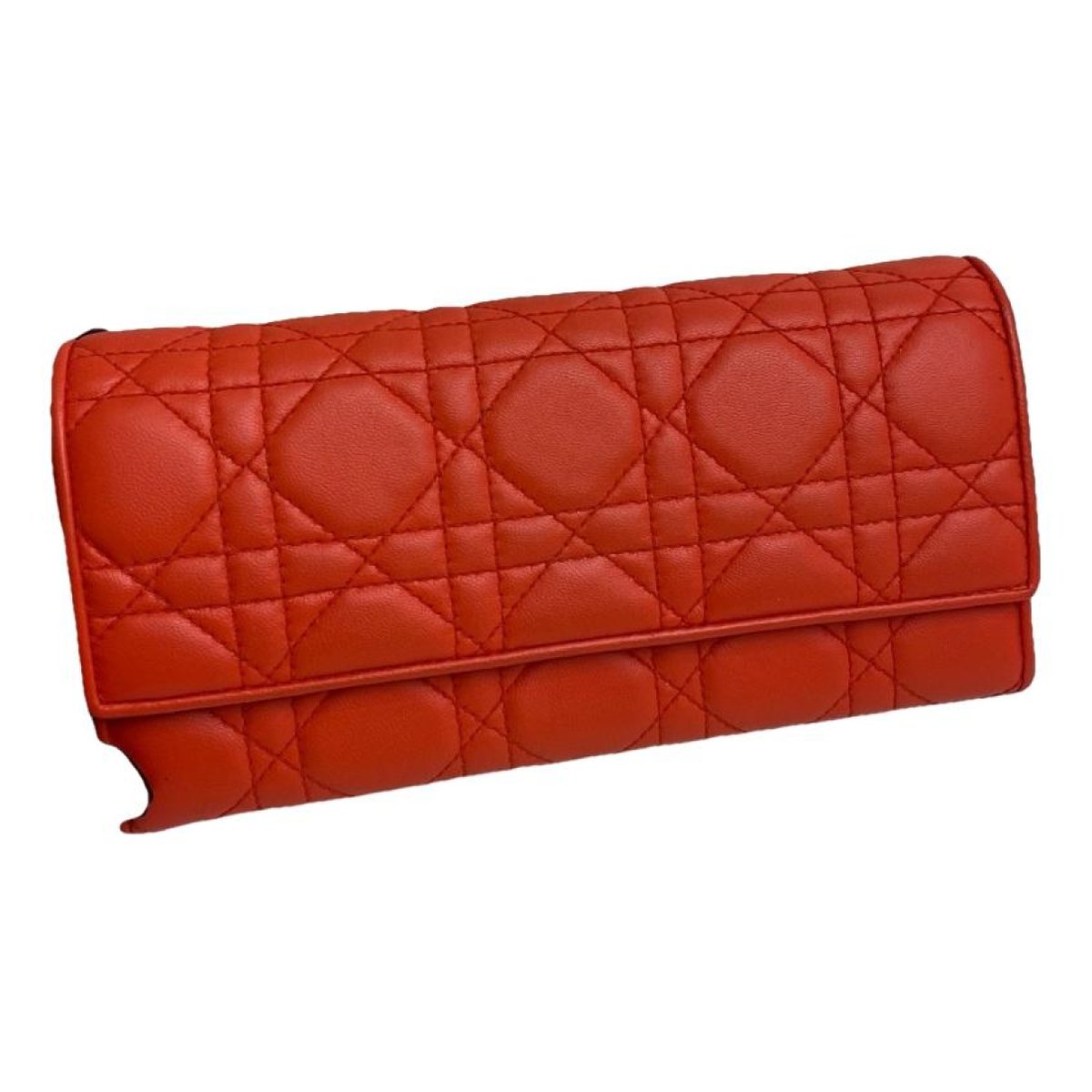 Lady Dior Wallet On Chain leather crossbody bag
