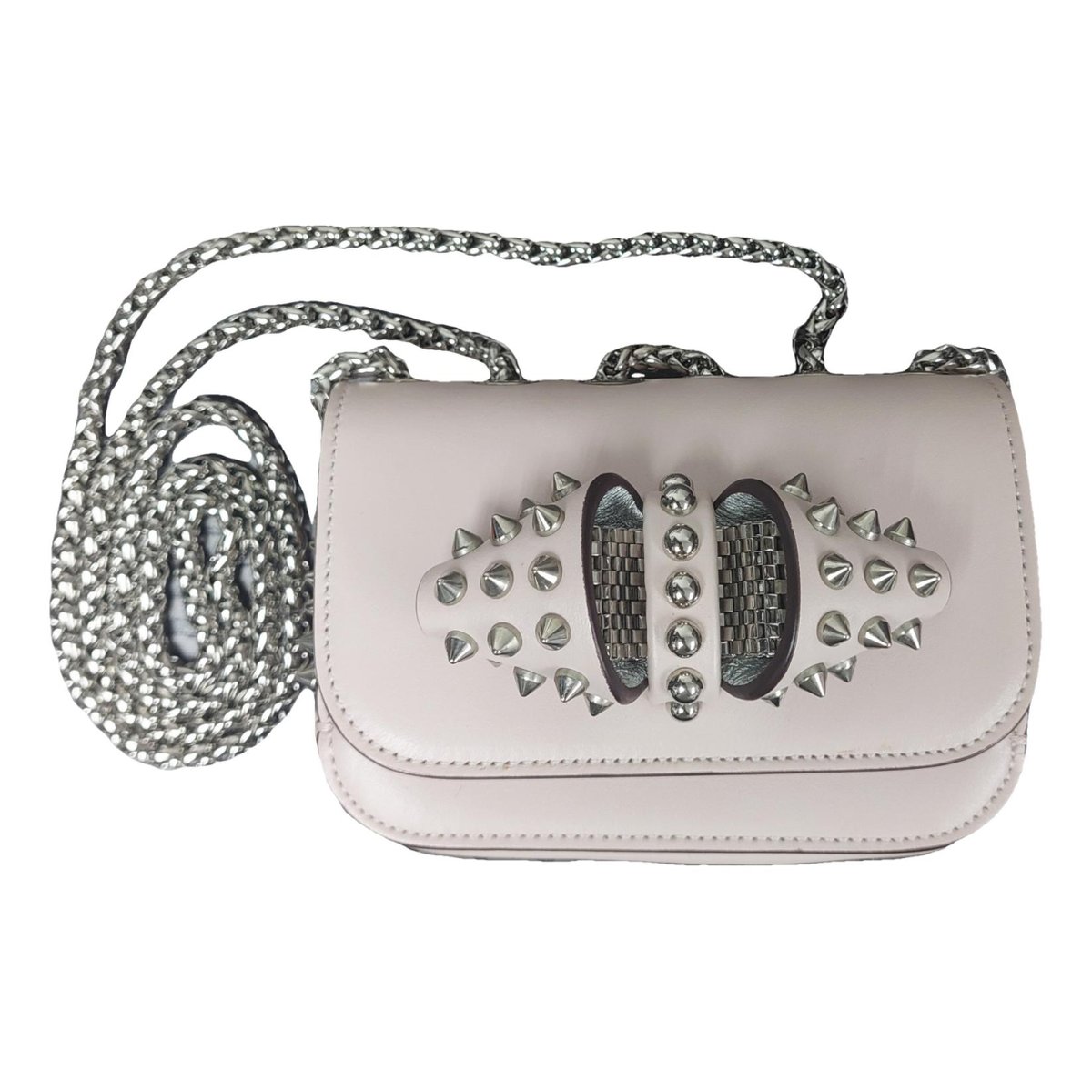 Sweet Charity leather clutch bag
