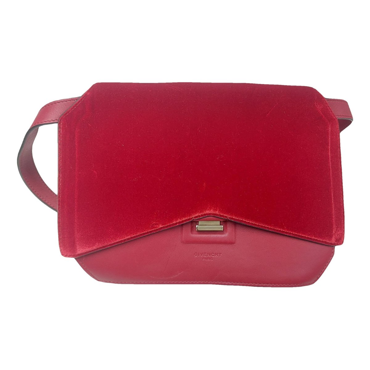 Bow Cut leather handbag