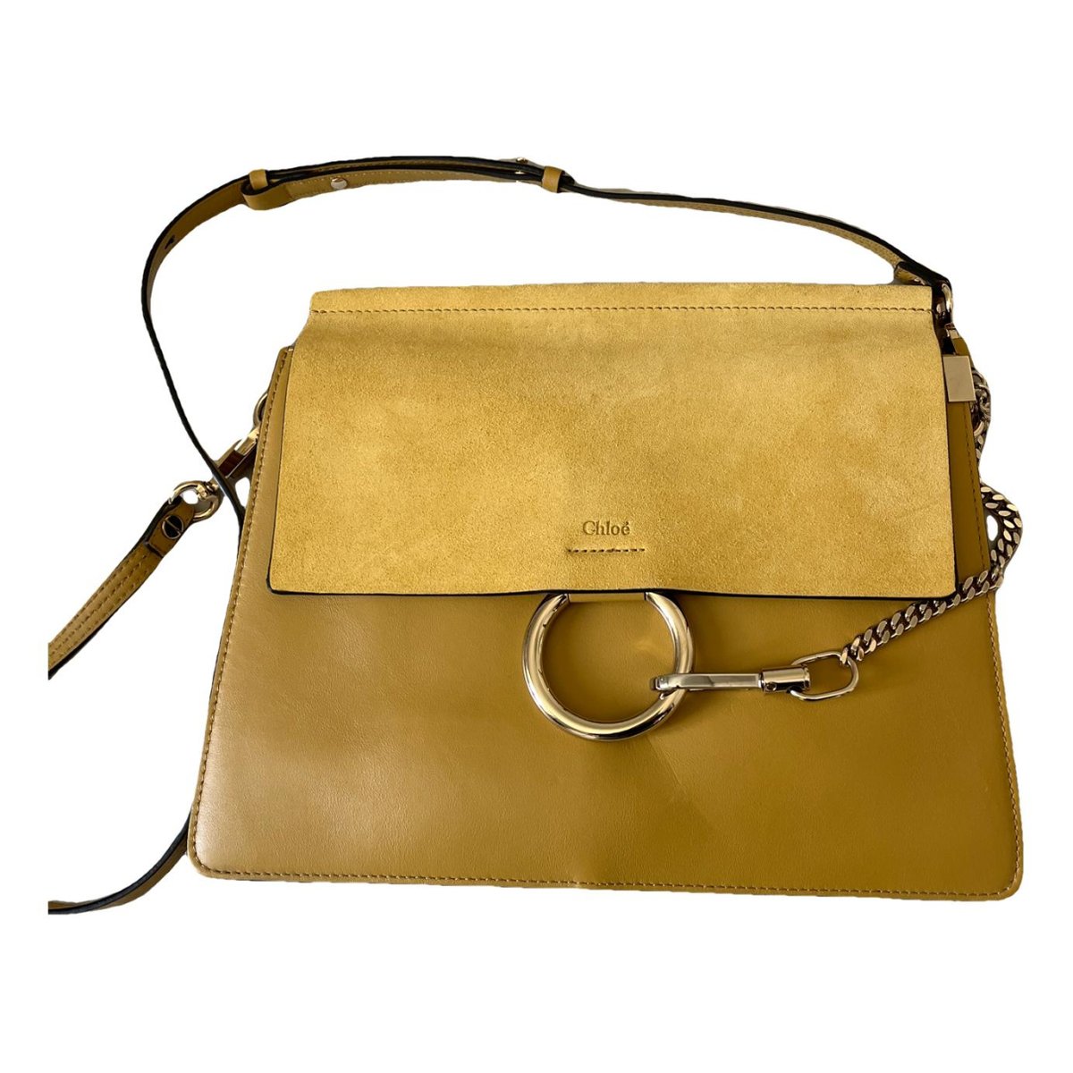 Faye leather handbag