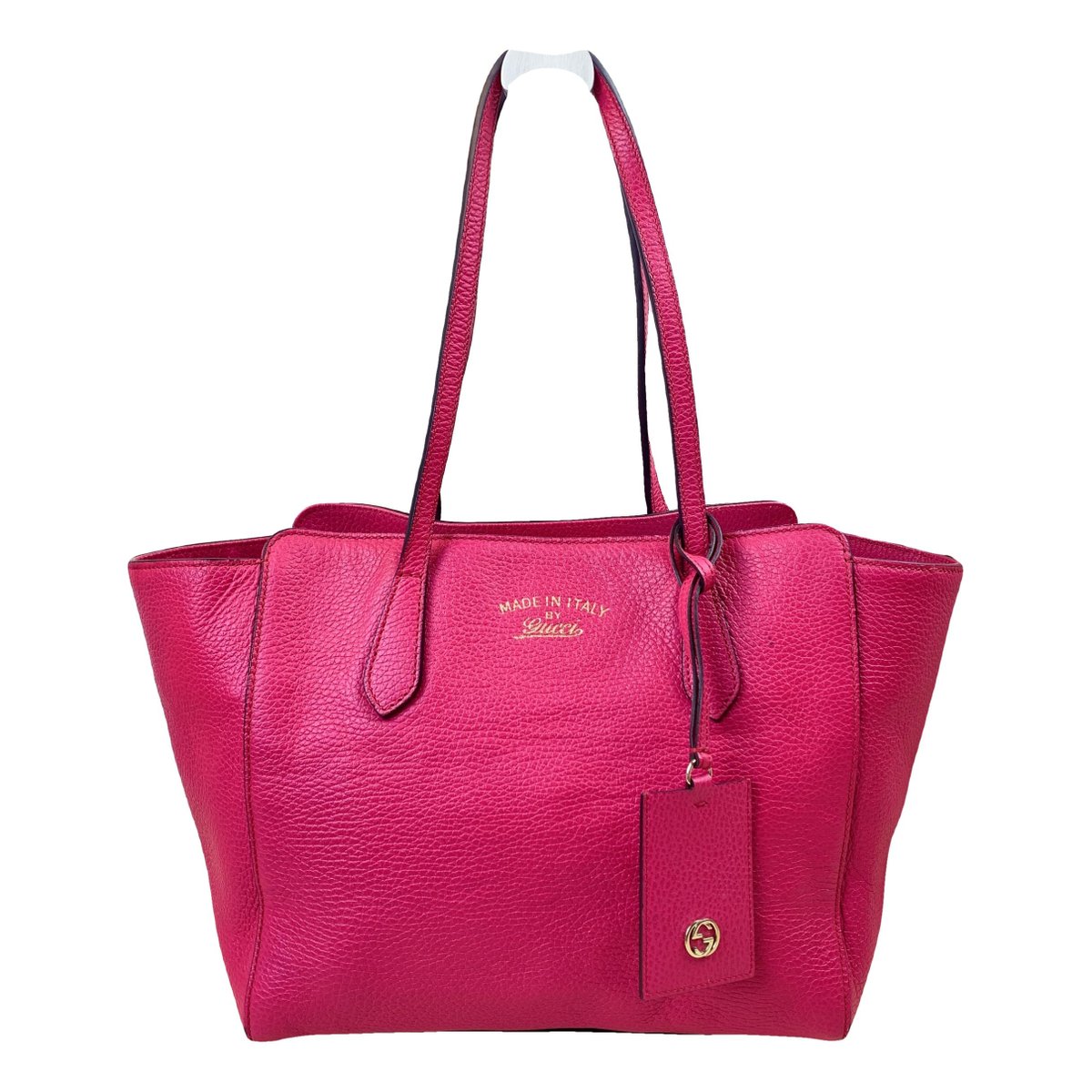 Swing leather handbag