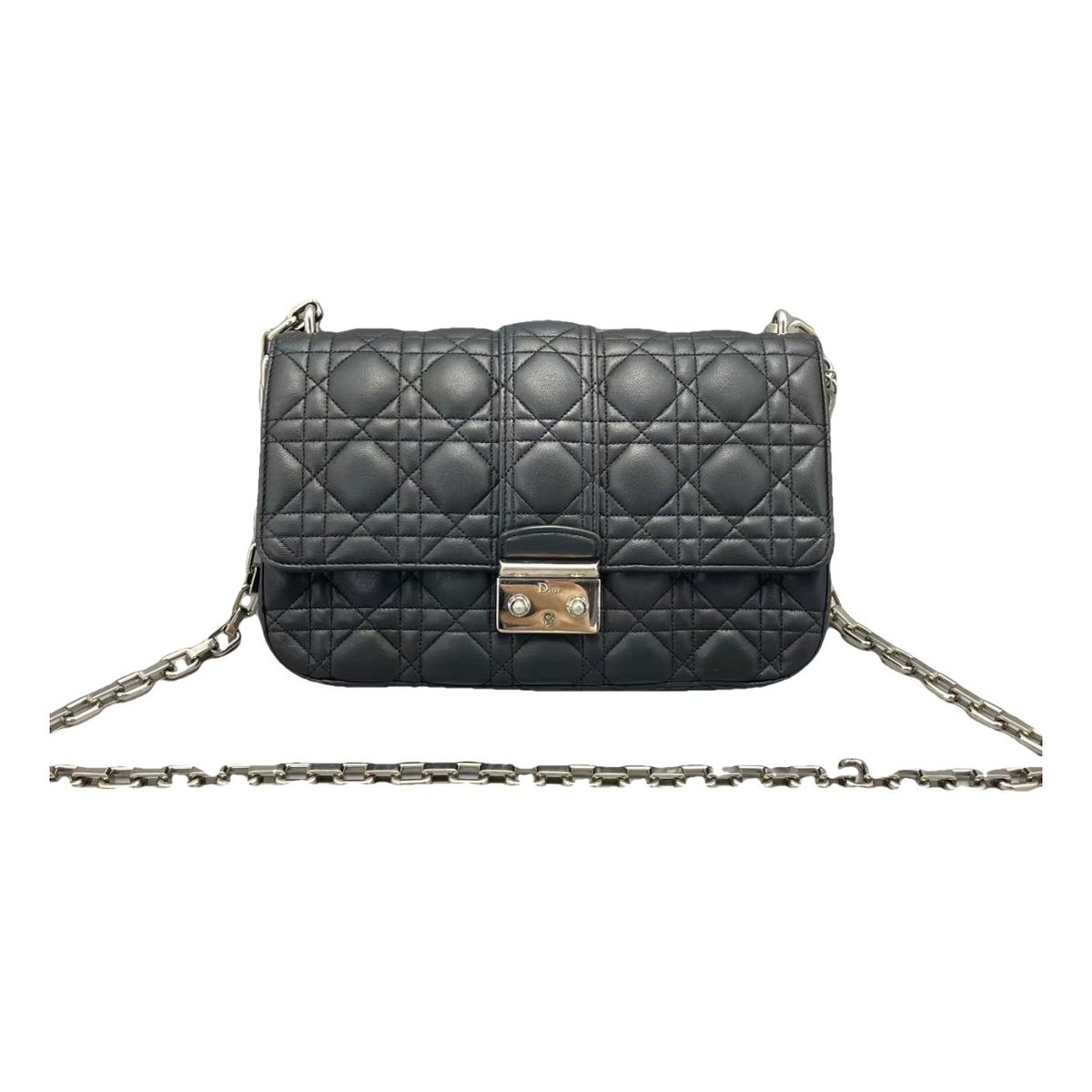 Miss Dior leather crossbody bag