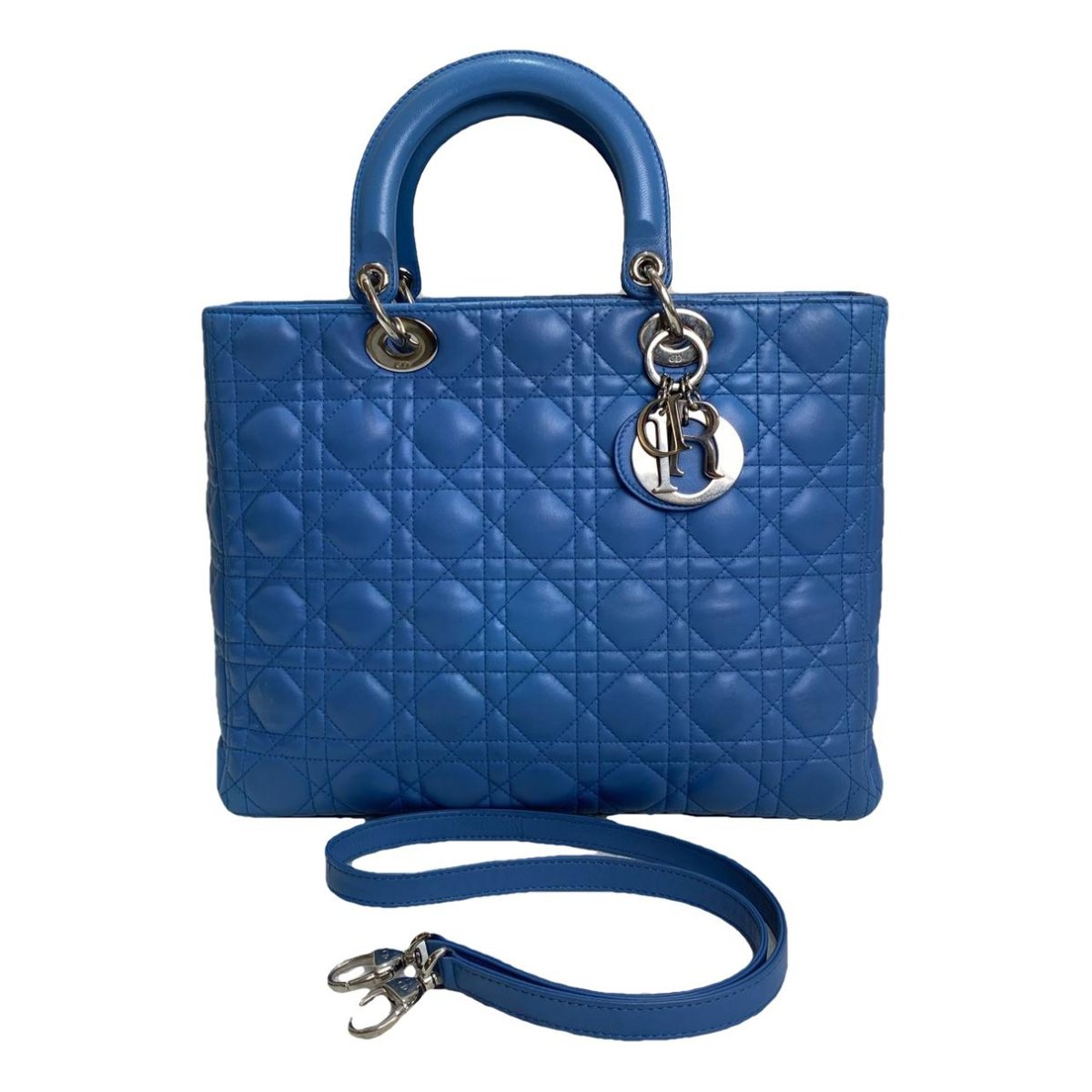 Lady Dior leather handbag