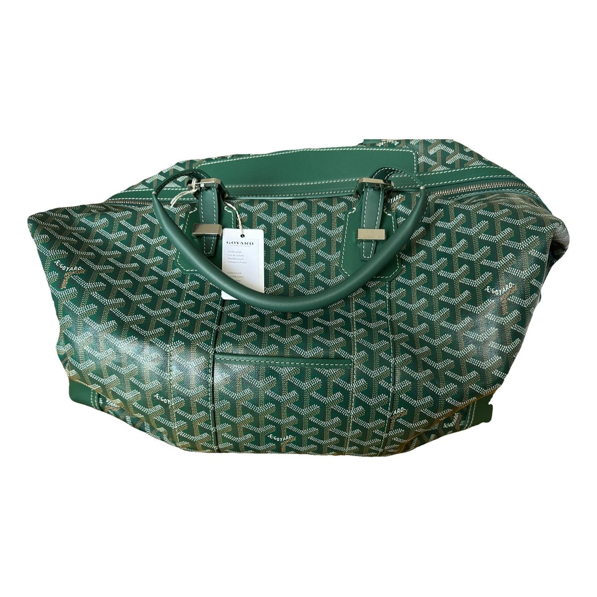 Boeing leather travel bag