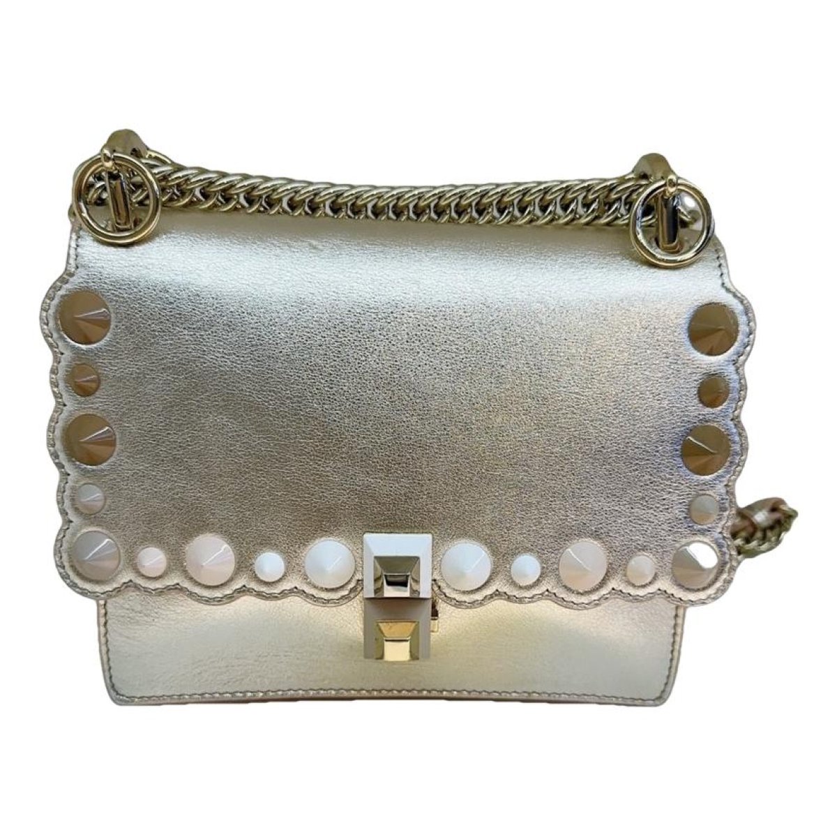 Kan I leather crossbody bag