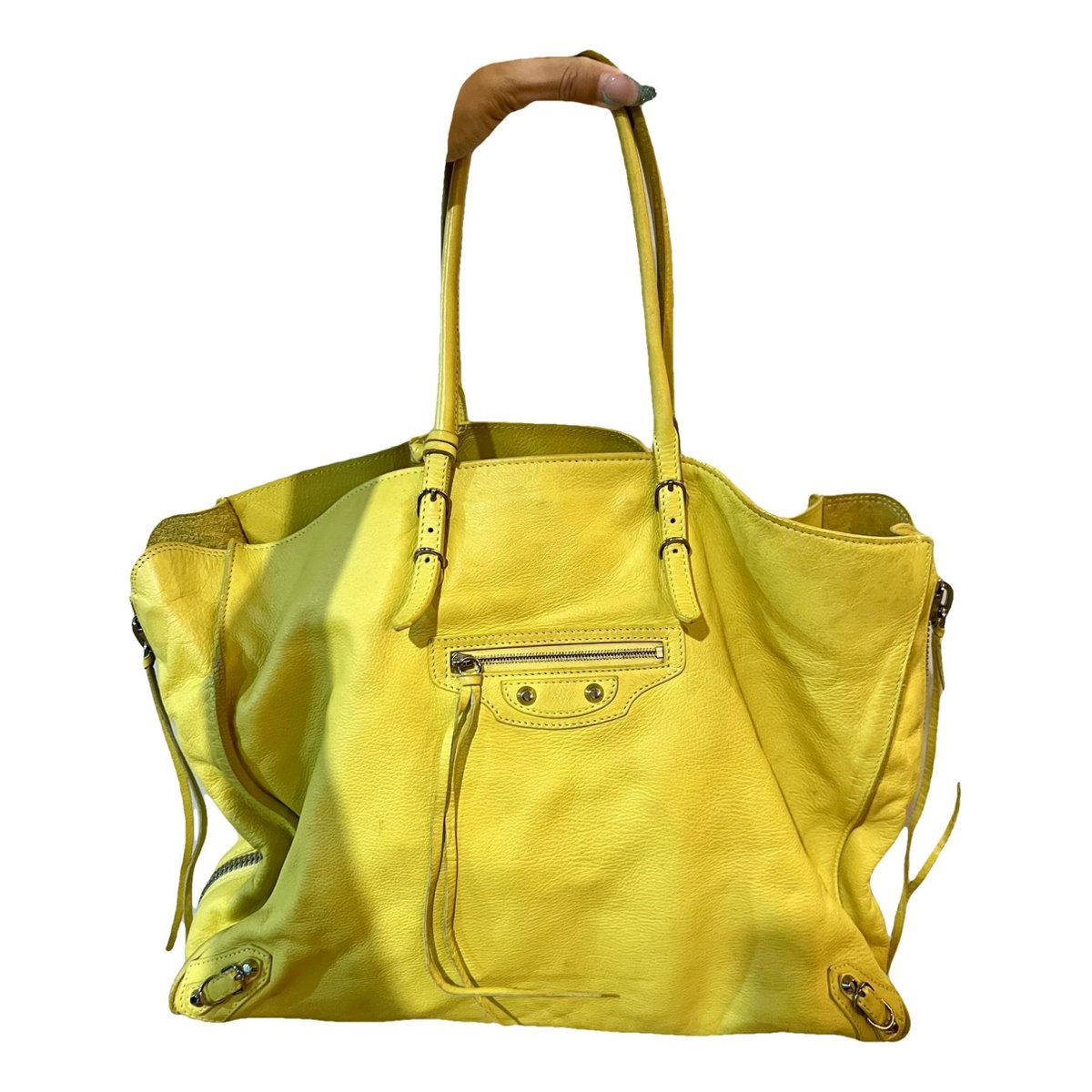 Papier leather bag