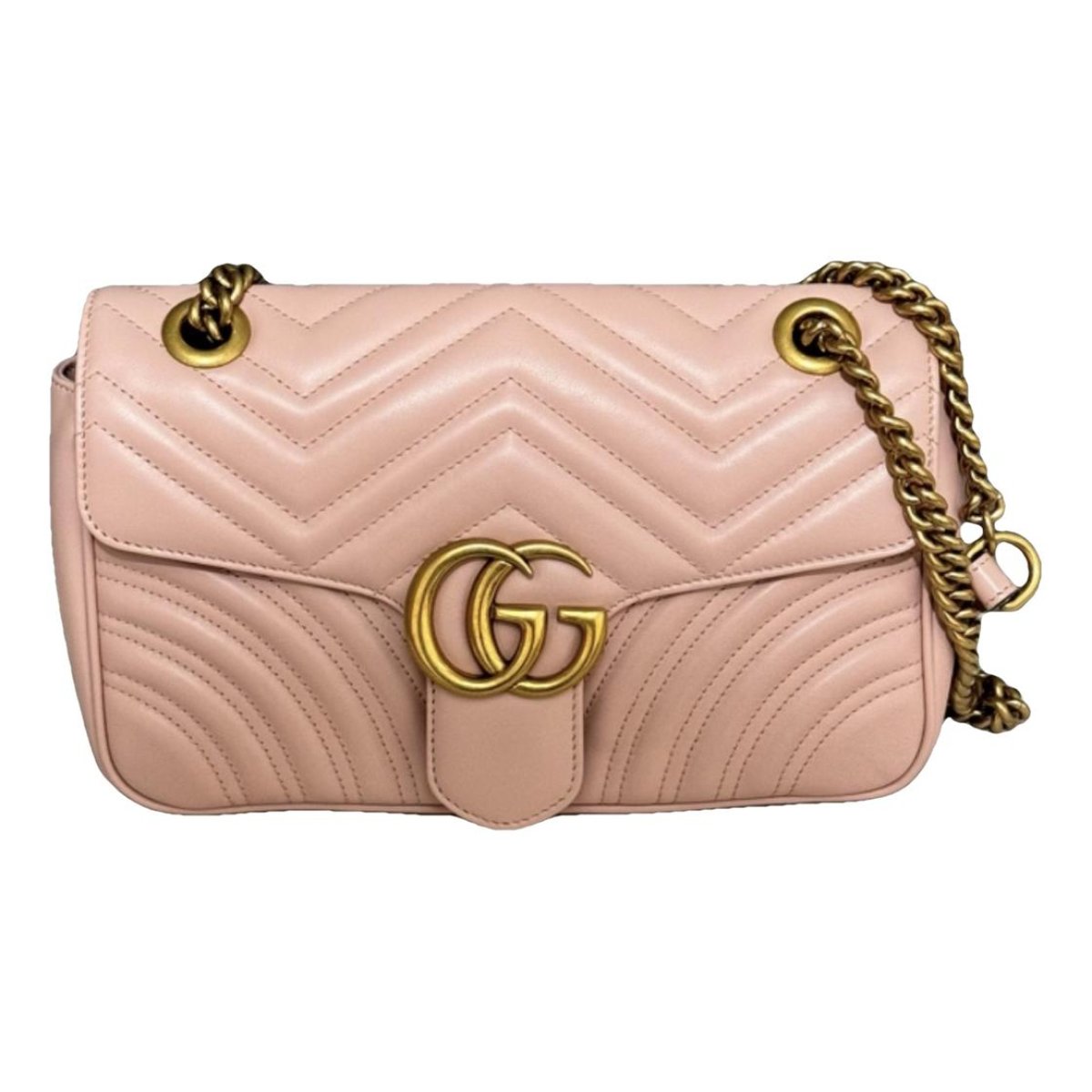 GG Marmont Flap leather crossbody bag