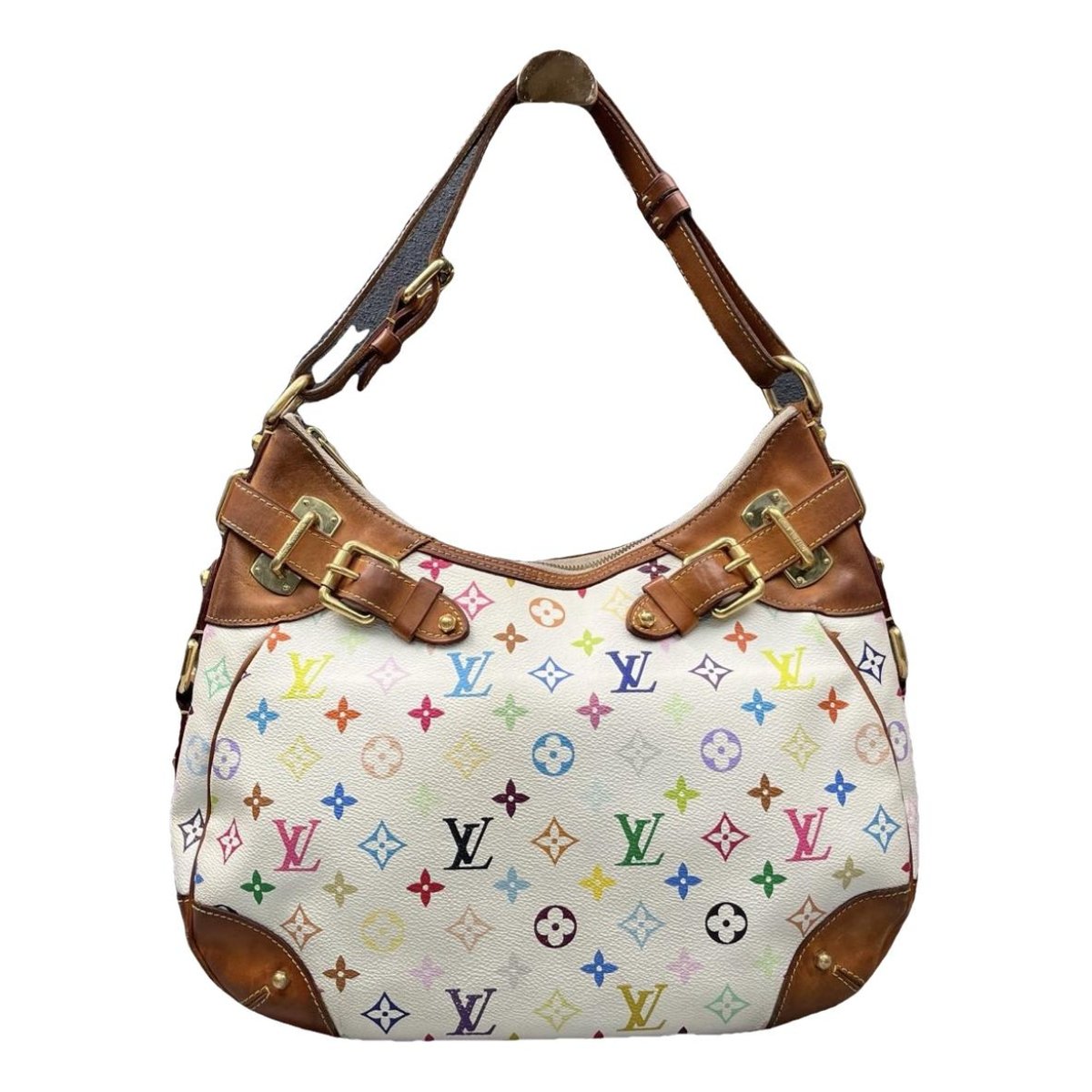 Greta leather handbag