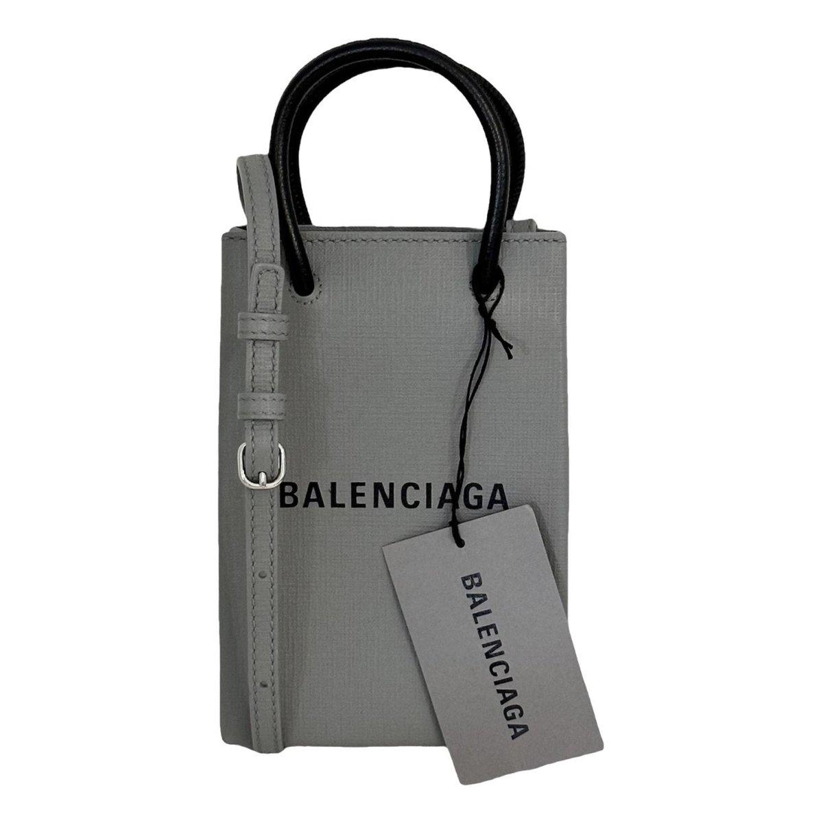 Shopping Phone Holder leather bag