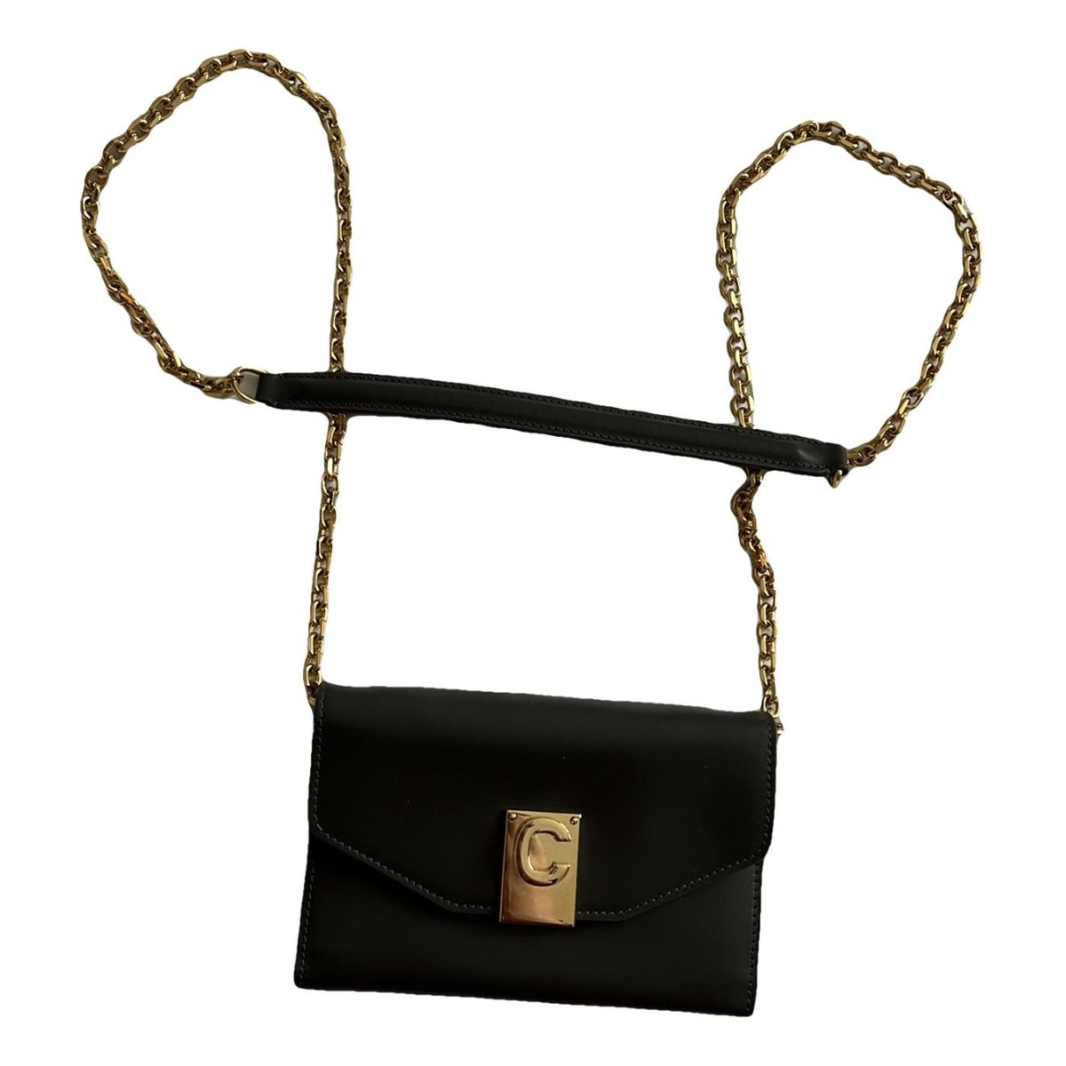 C bag leather crossbody bag