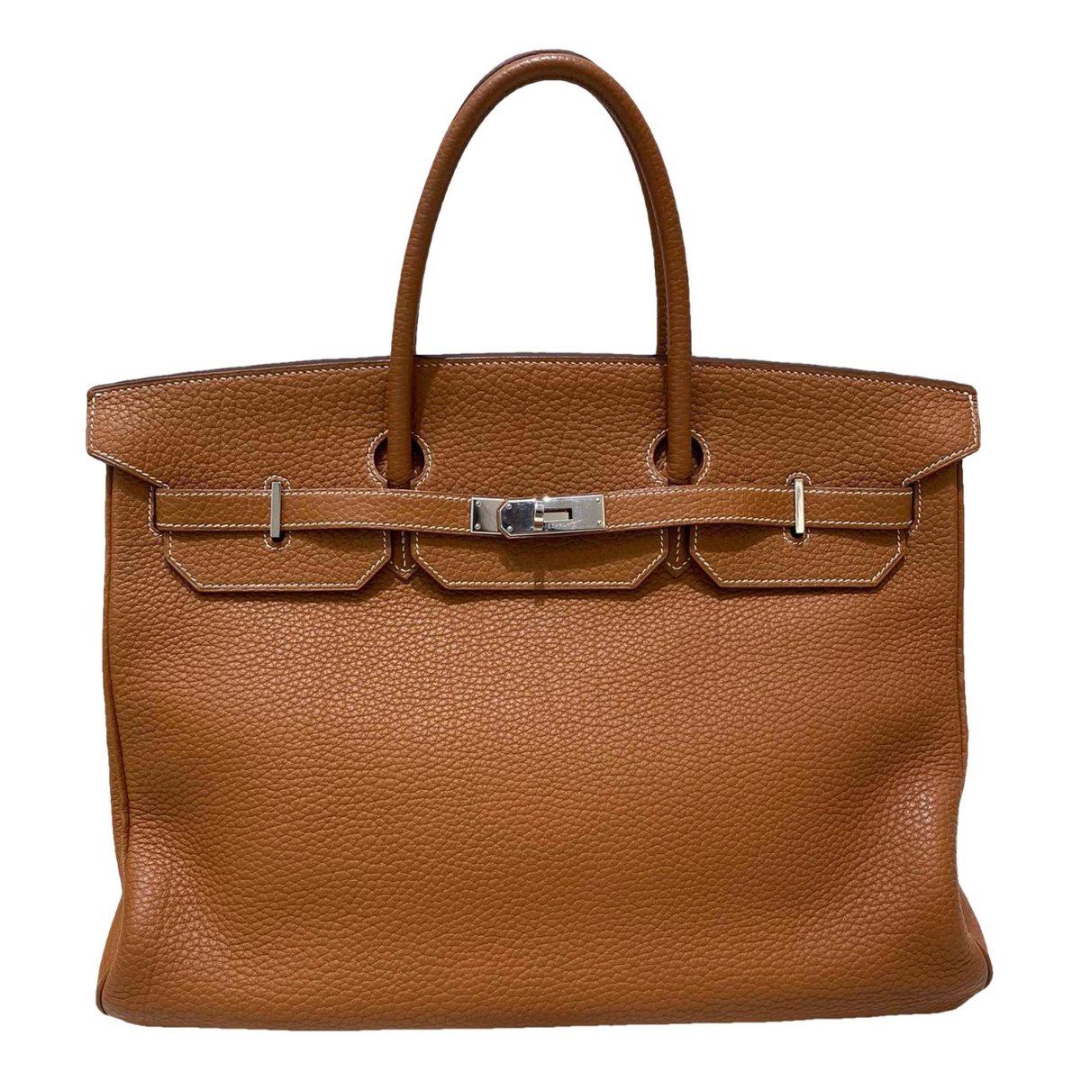 Birkin 40 leather handbag