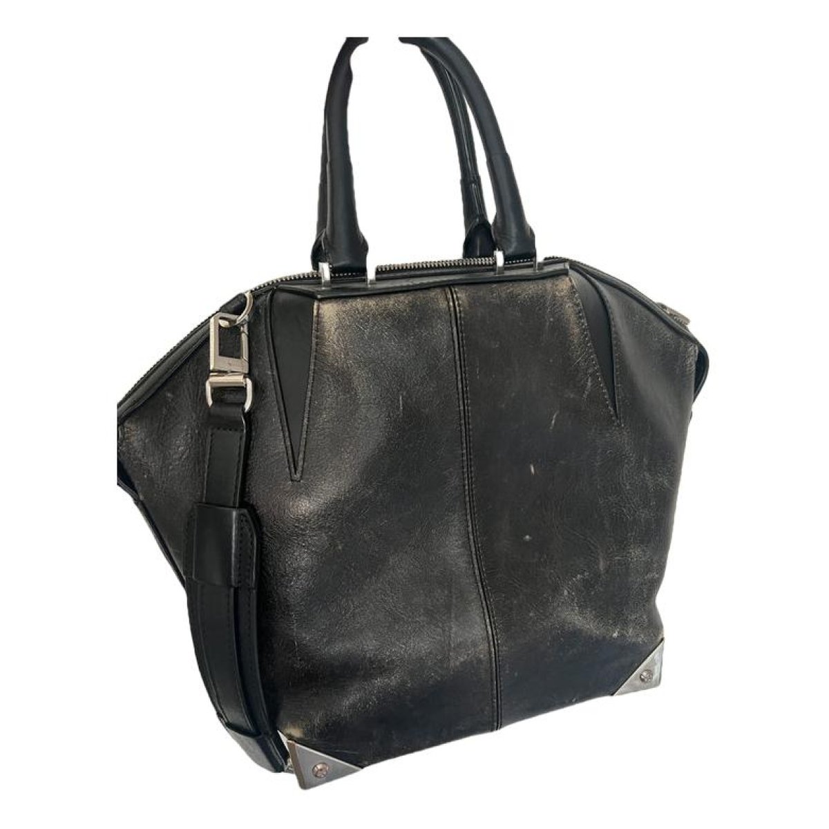 Emile leather handbag