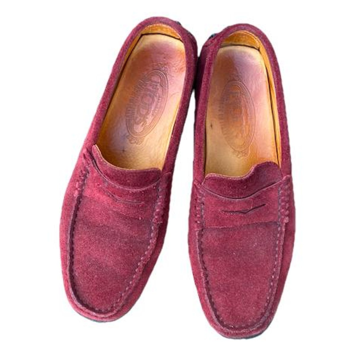 Gommino velvet flats