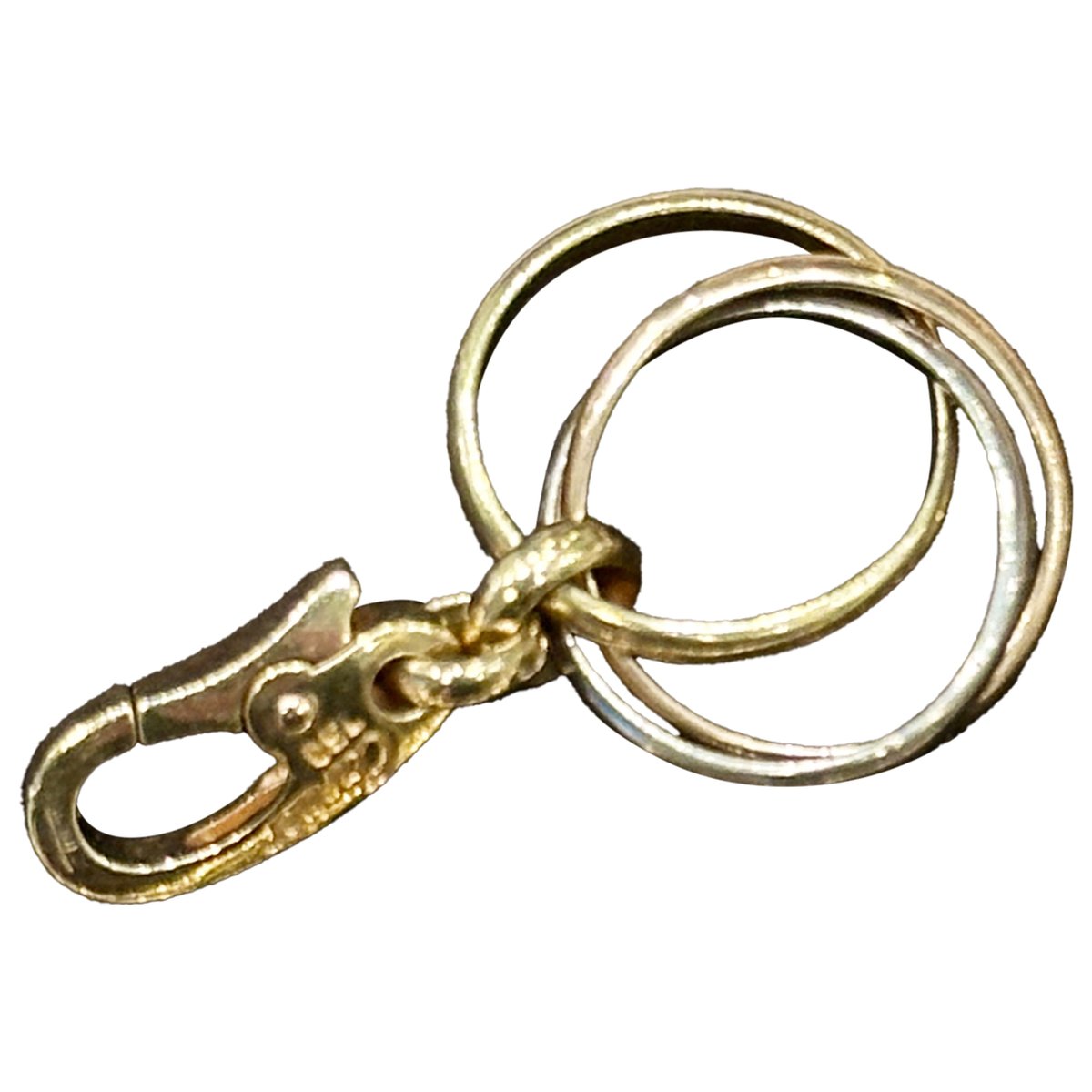 Trinity yellow gold pendant