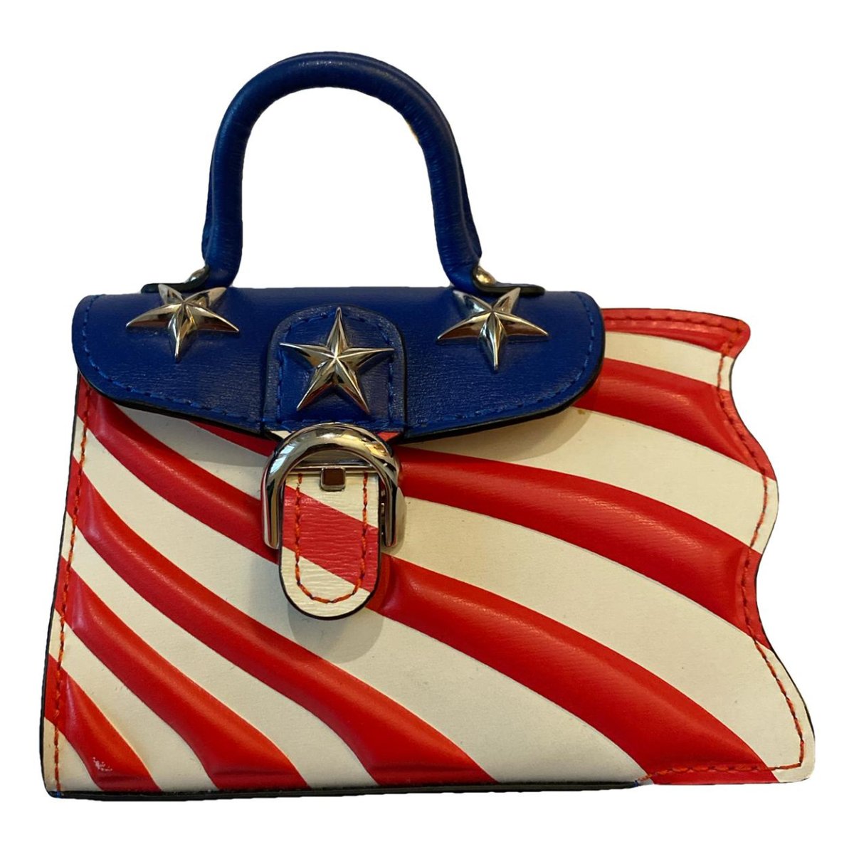 Brillant leather mini bag